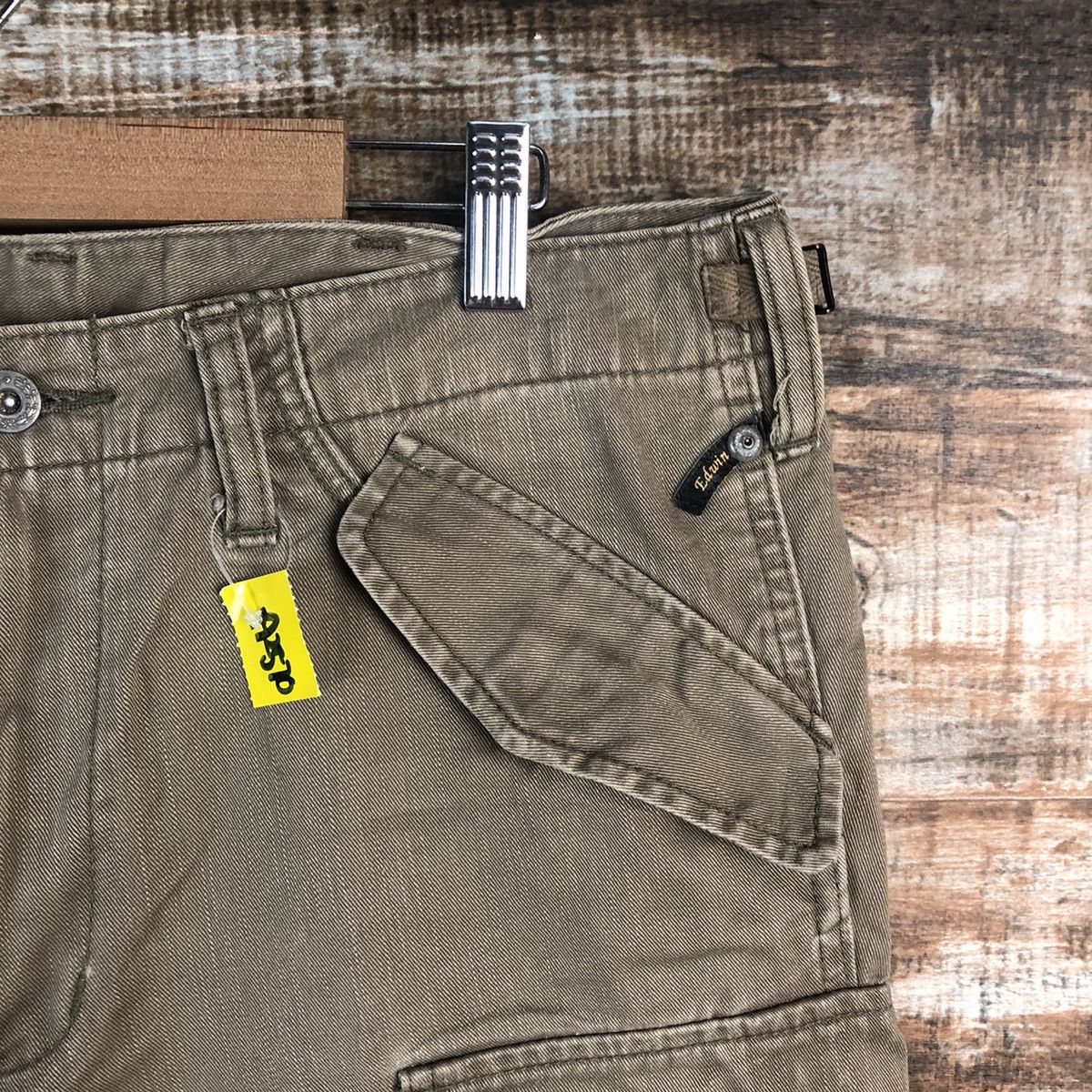 Edwin Edwin Brown Cargo utility tactical Multipocket Pants #A2570 Size US 31 - 8 Thumbnail