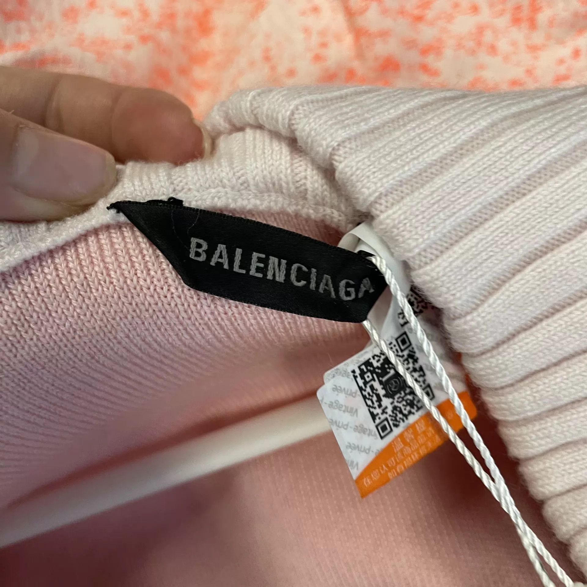 Balenciaga Balenciaga pink knit jacket M Size M / US 6-8 / IT 42-44 - 3 Thumbnail