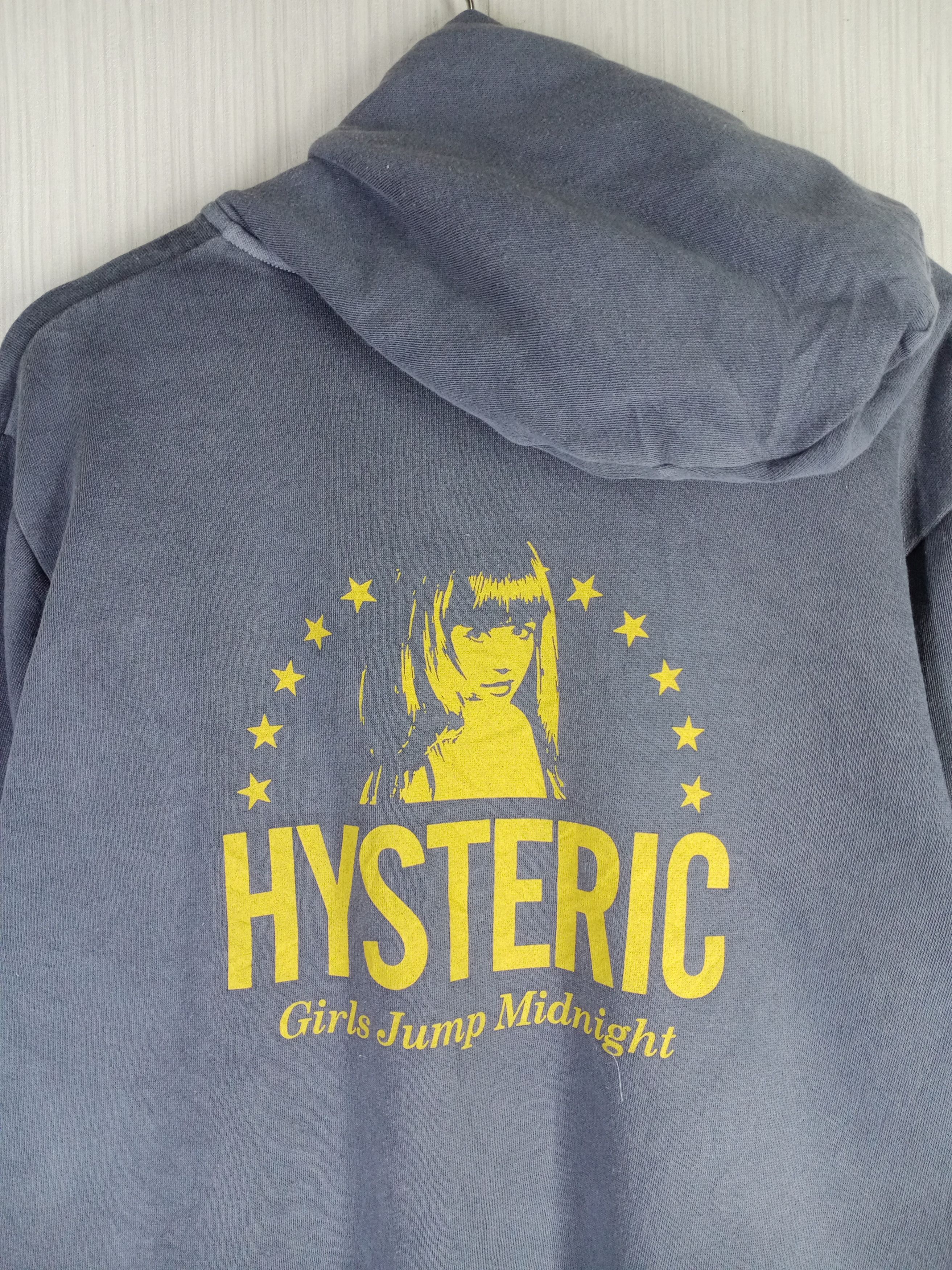 Hysteric Glamour Rare Vintage Hysteric Glamour Girls Jump Midnight Hoodie Size US M / EU 48-50 / 2 - 3 Thumbnail
