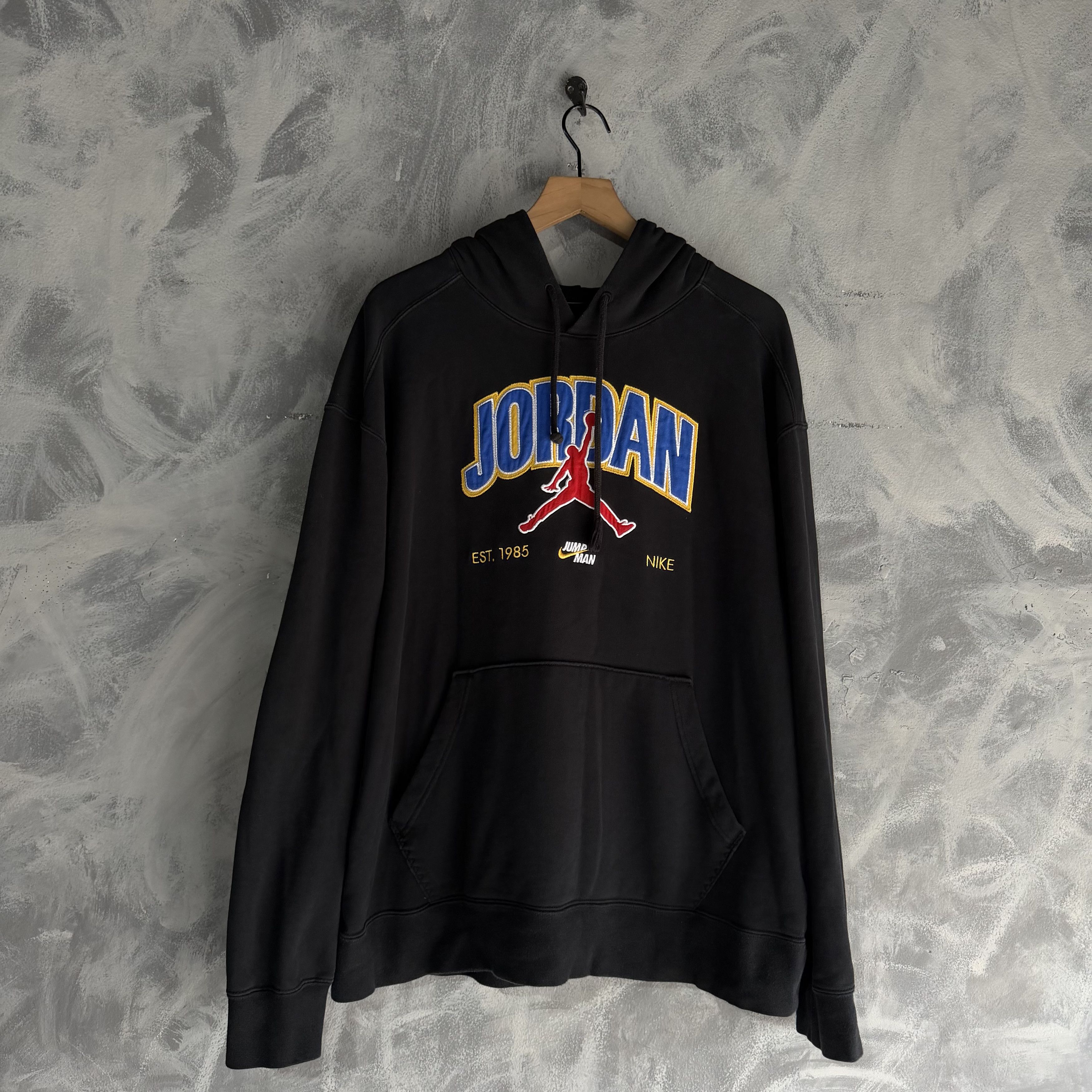 Jordan Brand Nike Air Jordan Jumpman Hoodie Mens Embroidered Logo Jumper Size US XL / EU 56 / 4 - 1 Thumbnail