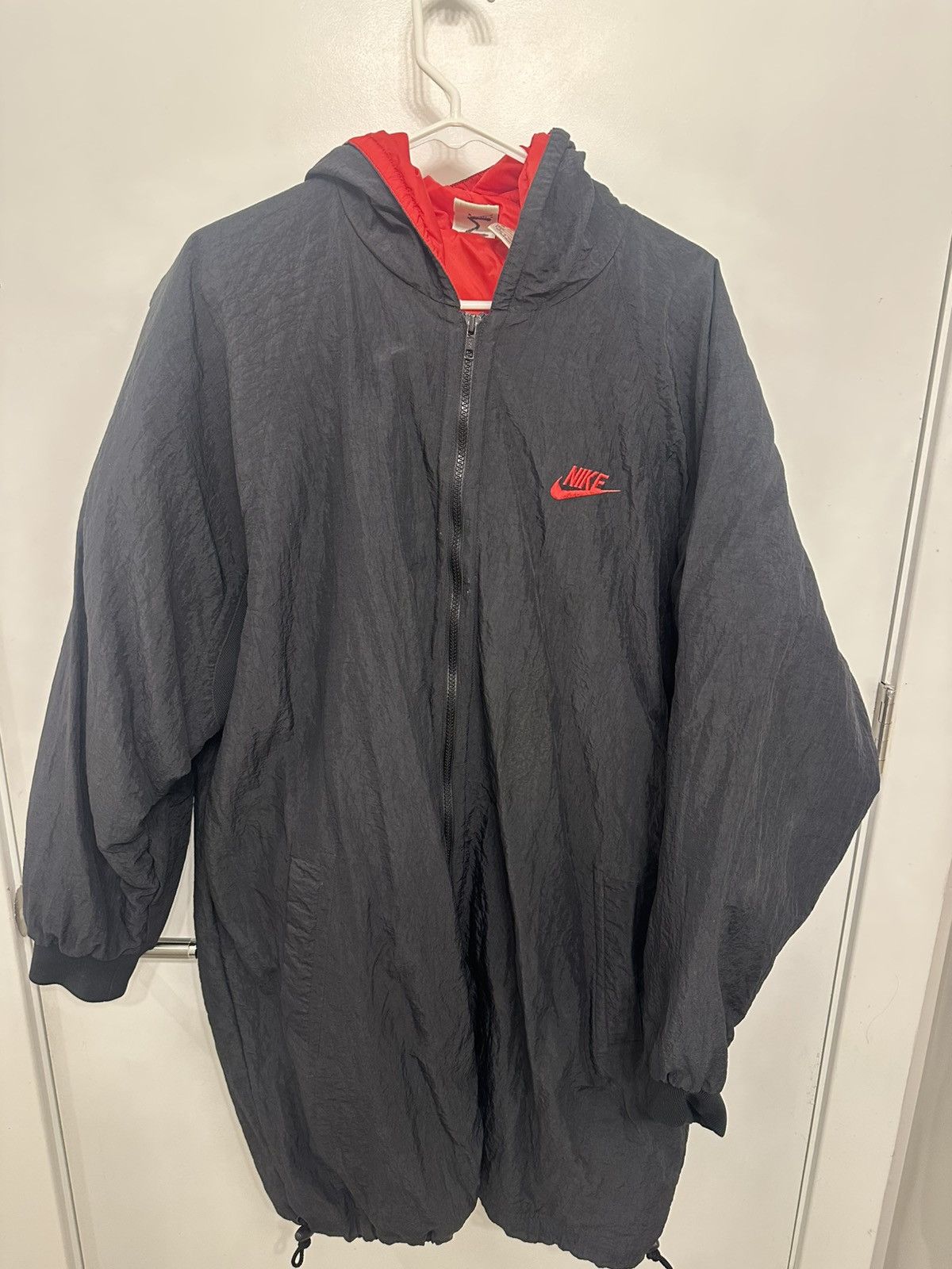 Nike Vintage nike force jacket parka long coat Size US L / EU 52-54 / 3 - 2 Thumbnail