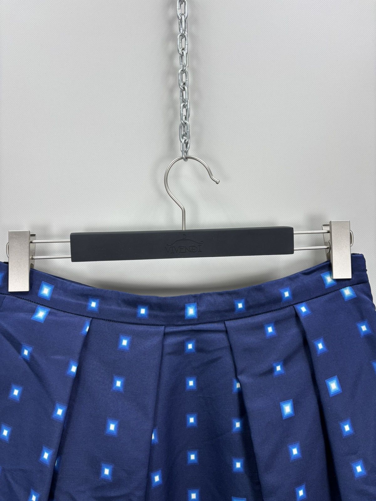 Prada Womens skirt Prada Size 44 Color Blue Size 30" / US 8 / IT 44 - 4 Thumbnail