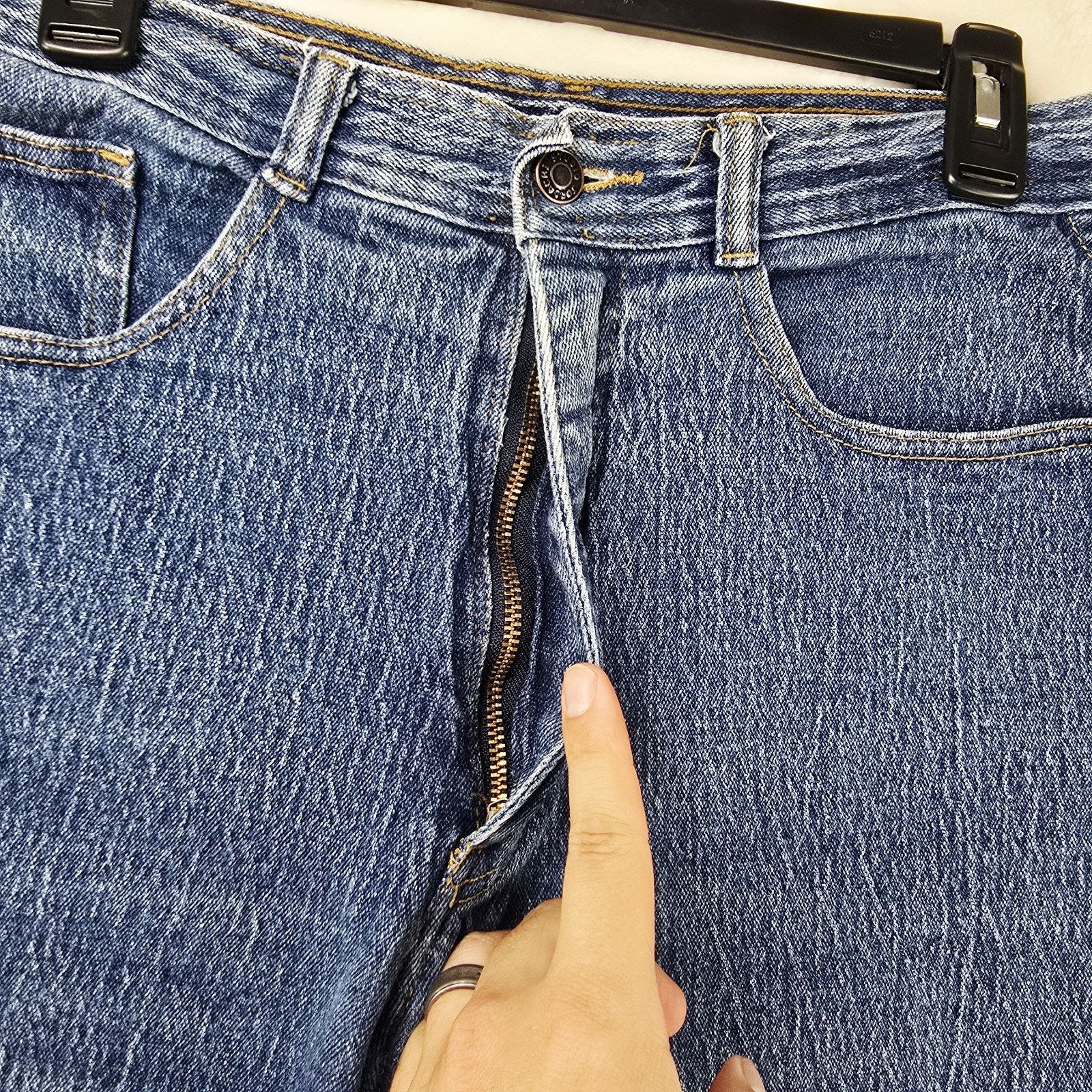 Jordache Vintage Jordache Studios Bareback Jeans Womens 16 30x29 Size 38" / US 16 / IT 52 - 4 Thumbnail
