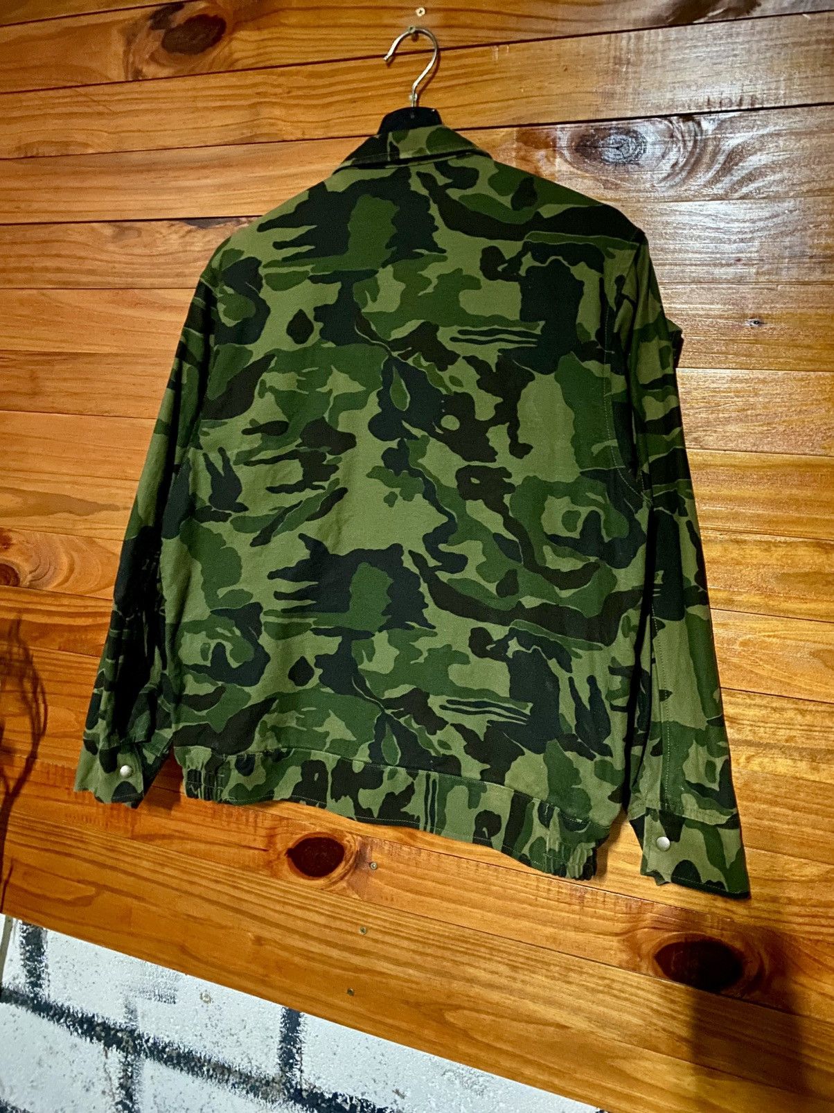 Vintage Vintage Sunrocky Japan Military Camo Jacket – 100% Cotton Size US M / EU 48-50 / 2 - 10 Thumbnail