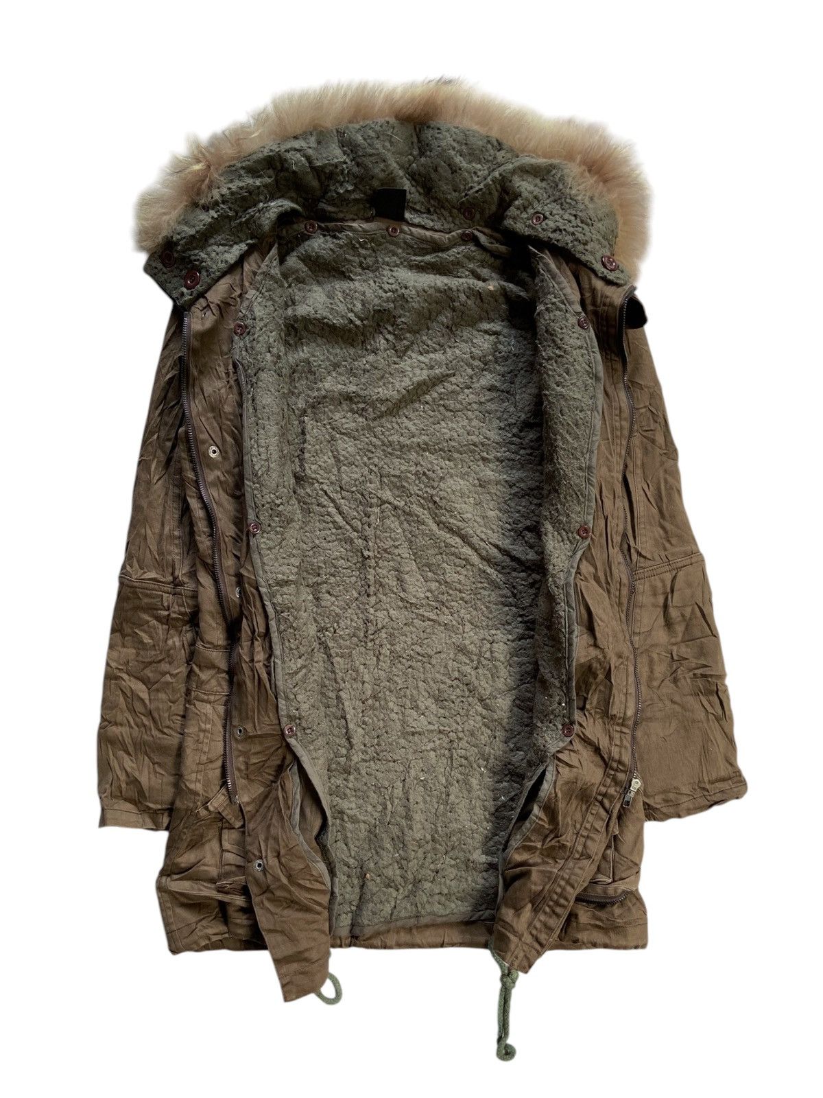 Japanese Brand JAPANESE BONDAGE SPLENDEUR FUR MULTI POCKET PUNK JACKET Size US S / EU 44-46 / 1 - 13 Thumbnail