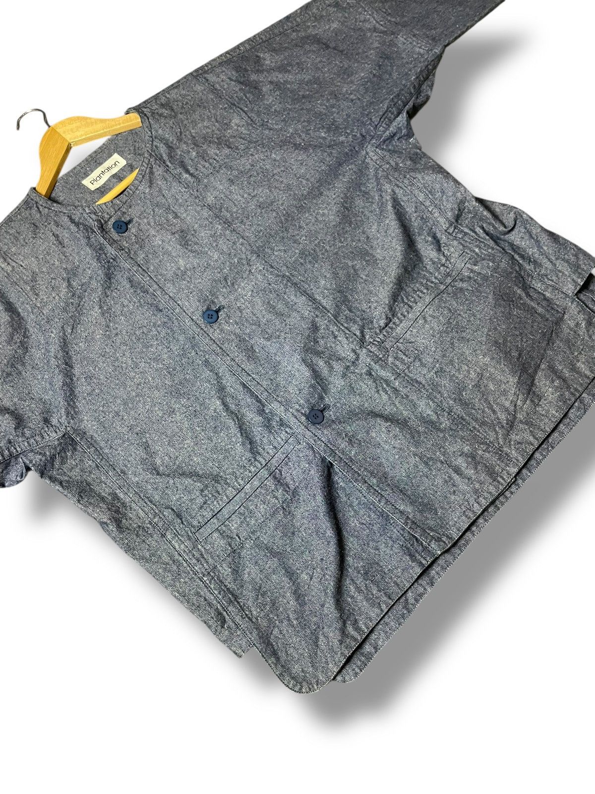 Issey Miyake Plantation x Issey Miyake Buttoned Light Jacket (108) Size US L / EU 52-54 / 3 - 9 Thumbnail