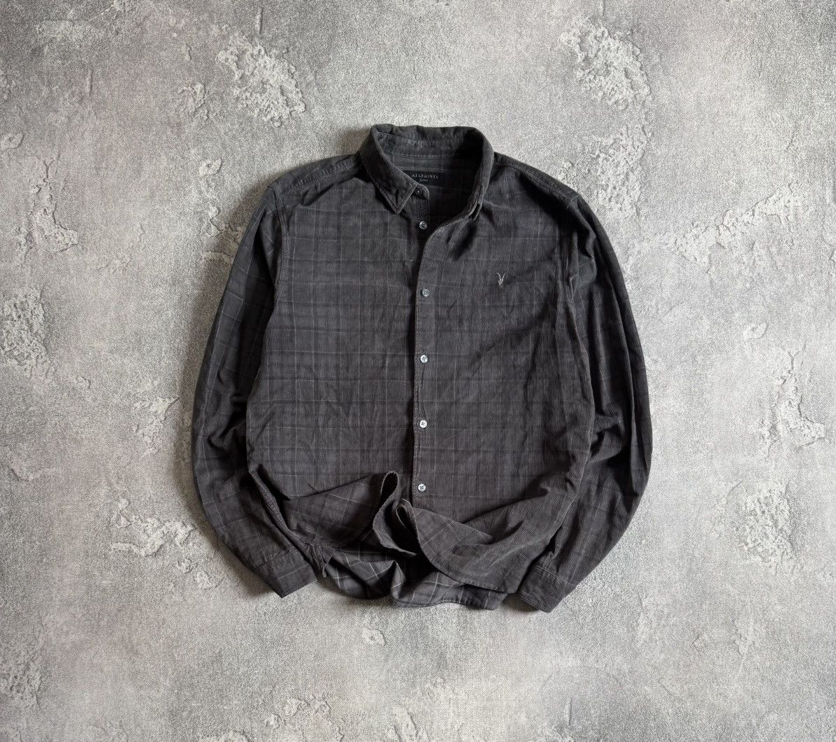 Allsaints Allsaints L size ENO LS shirt button up long sleeve corduroy Size US L / EU 52-54 / 3 - 1 Thumbnail