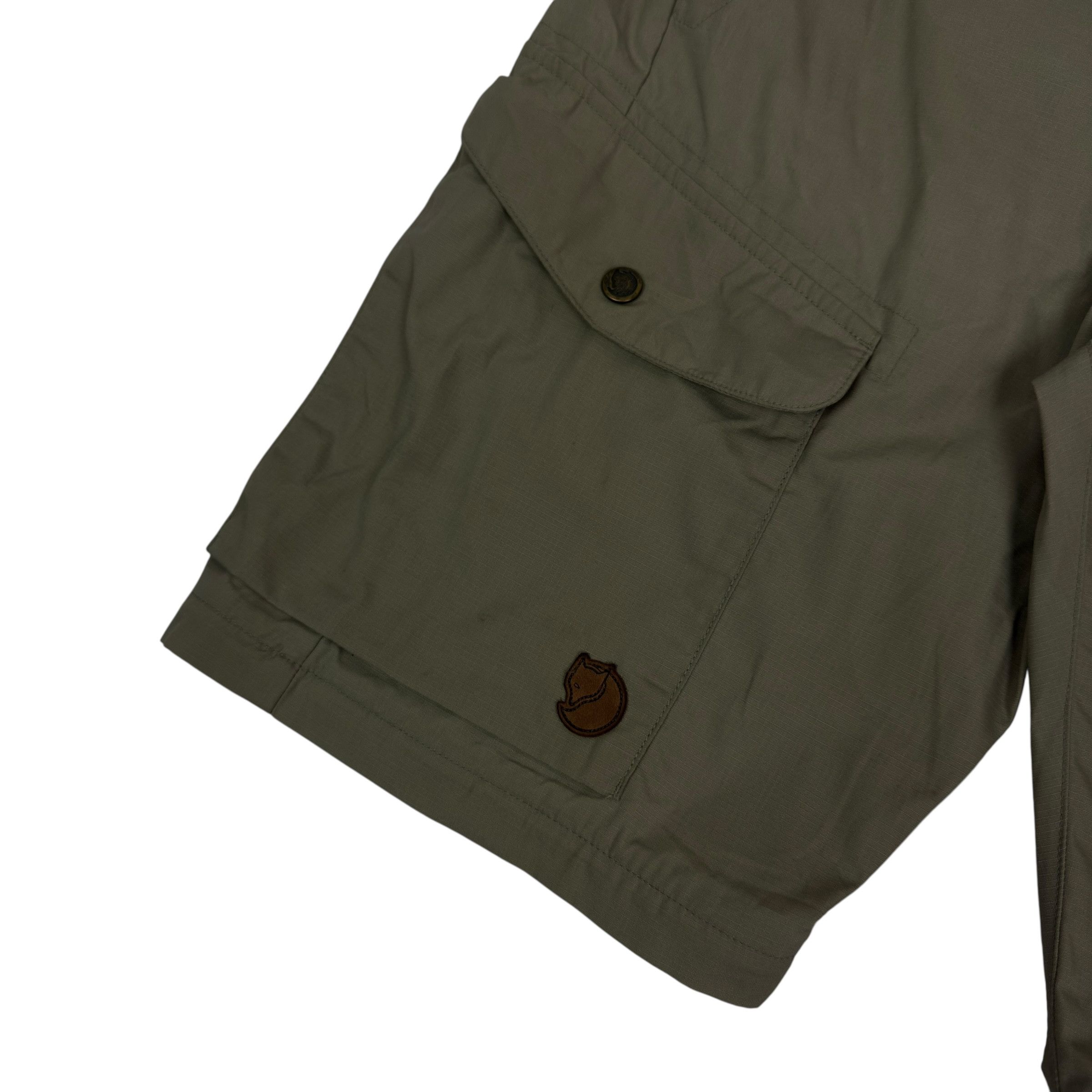 Fjallraven Fjallraven Ruaha Men's Olive Comfort Fit Mid Waist Shorts 32 Size US 32 / EU 48 - 5 Thumbnail