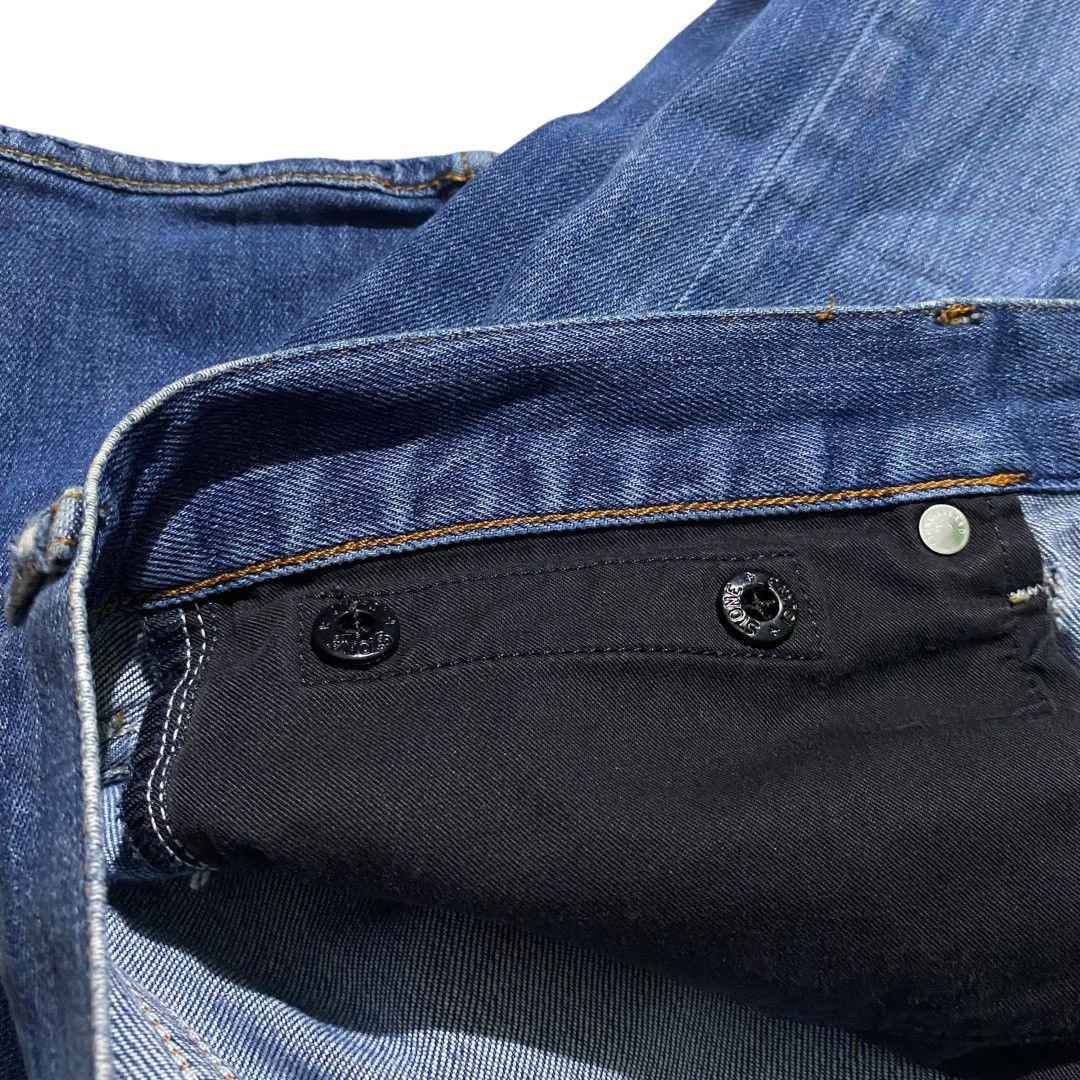 Stone Island Stone island patch denim longpant Size US 32 / EU 48 - 10 Thumbnail