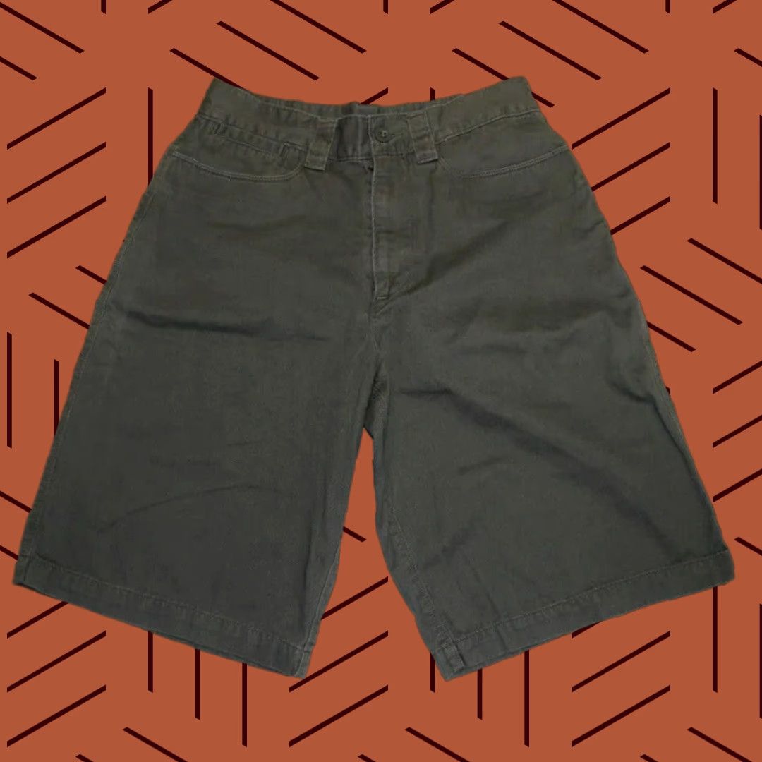The North Face THE NORTH FACE Khaki Chino Shorts 30x11.5in Regular Gray 100% Cotton Axsr Silverton Hiking Casual Mens Size US 30 / EU 46 - 1 Thumbnail