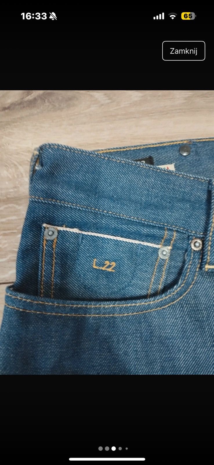 Scotch & Soda Scotch & Soda Lot 22 Dean Jeans Relaxed raw selvedge italy Size US 31 - 3 Thumbnail