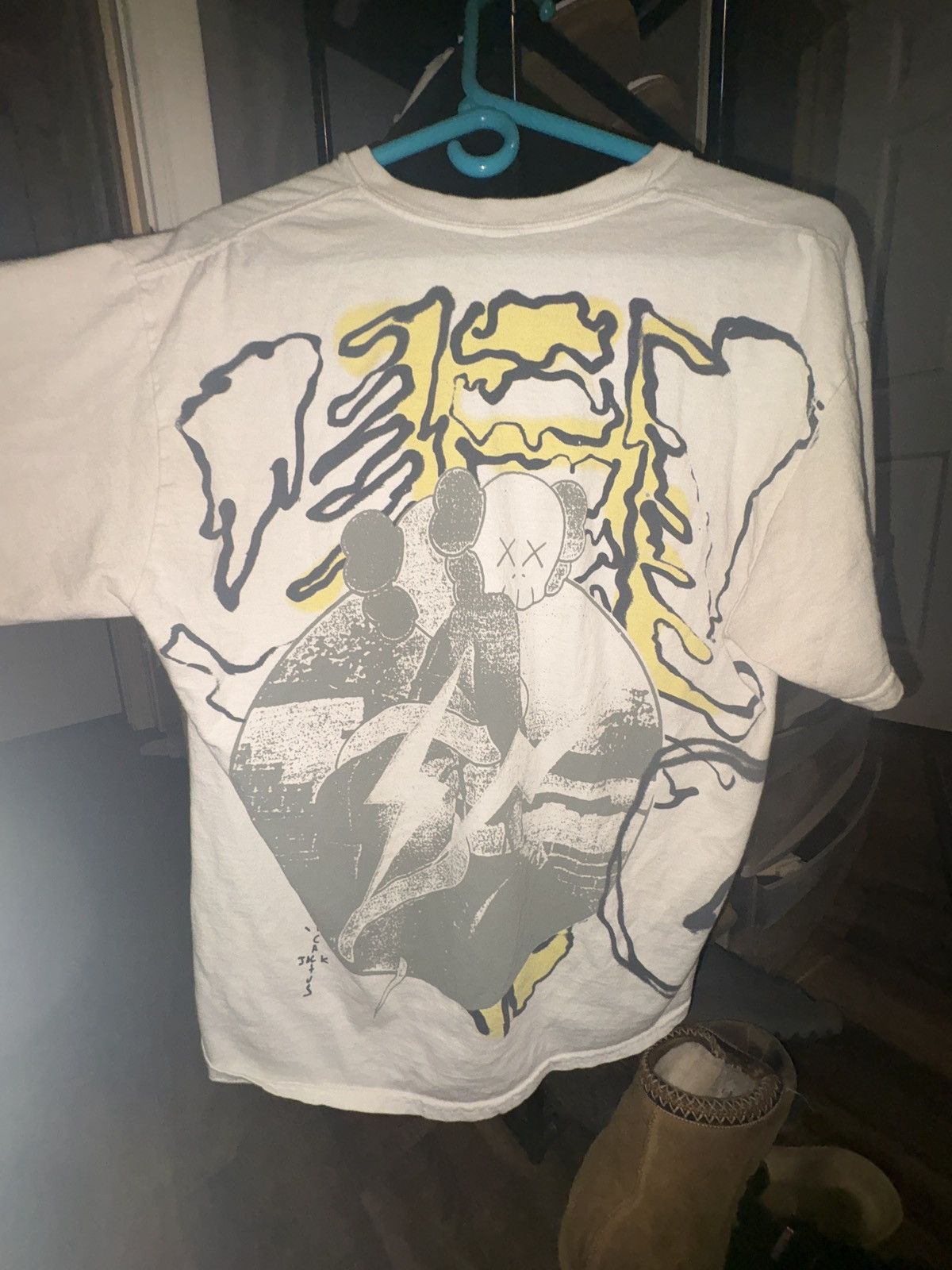 Kaws × Travis Scott Travis Scott Cactus Jack + Kaws fragment tee Size US M / EU 48-50 / 2 - 2 Thumbnail