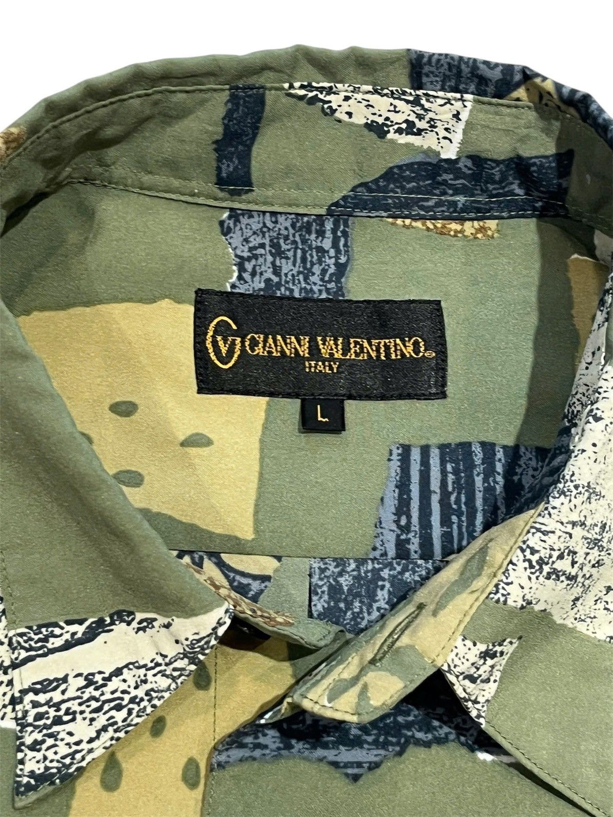 Gianni Valentino GIANNI VALENTINO SHIRT Size US L / EU 52-54 / 3 - 3 Thumbnail