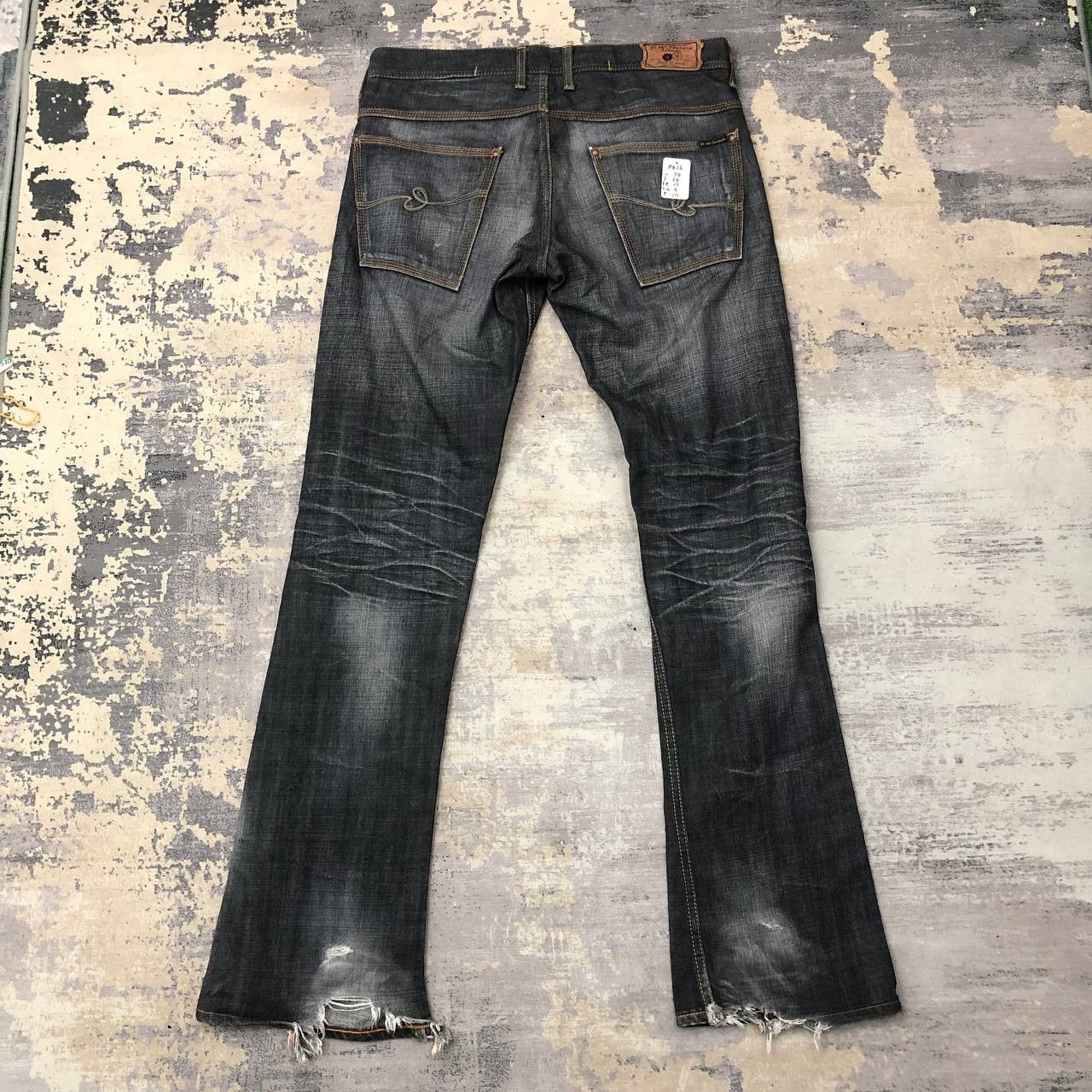 Blue Blue Japan P836 BLUE WAY x LUXES FLARED DENIM Size US 34 / EU 50 - 2 Thumbnail
