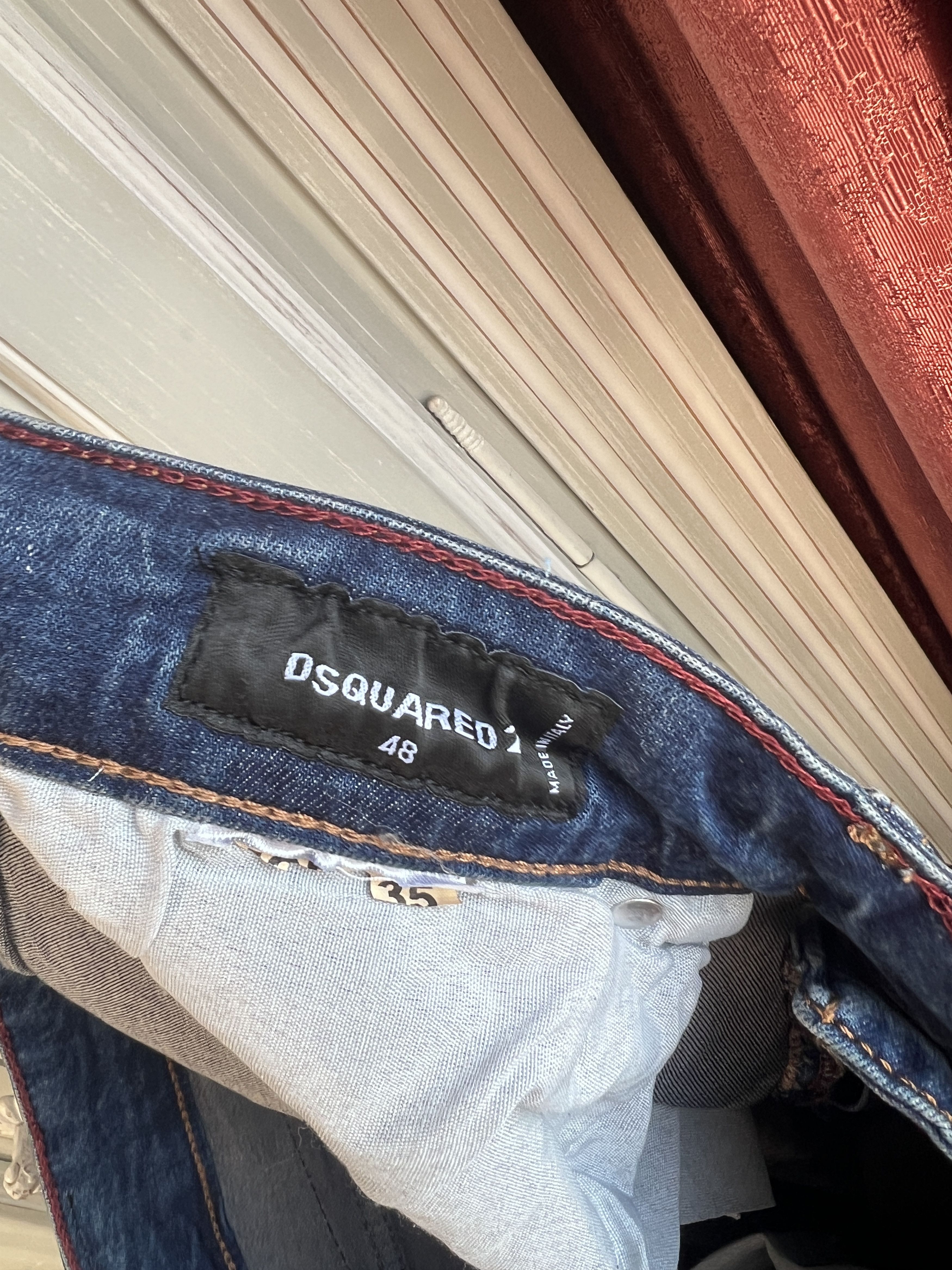 Dsquared2 DSQUARED2 JEANS NAVY PUNK DENIM Size US 32 / EU 48 - 8 Thumbnail
