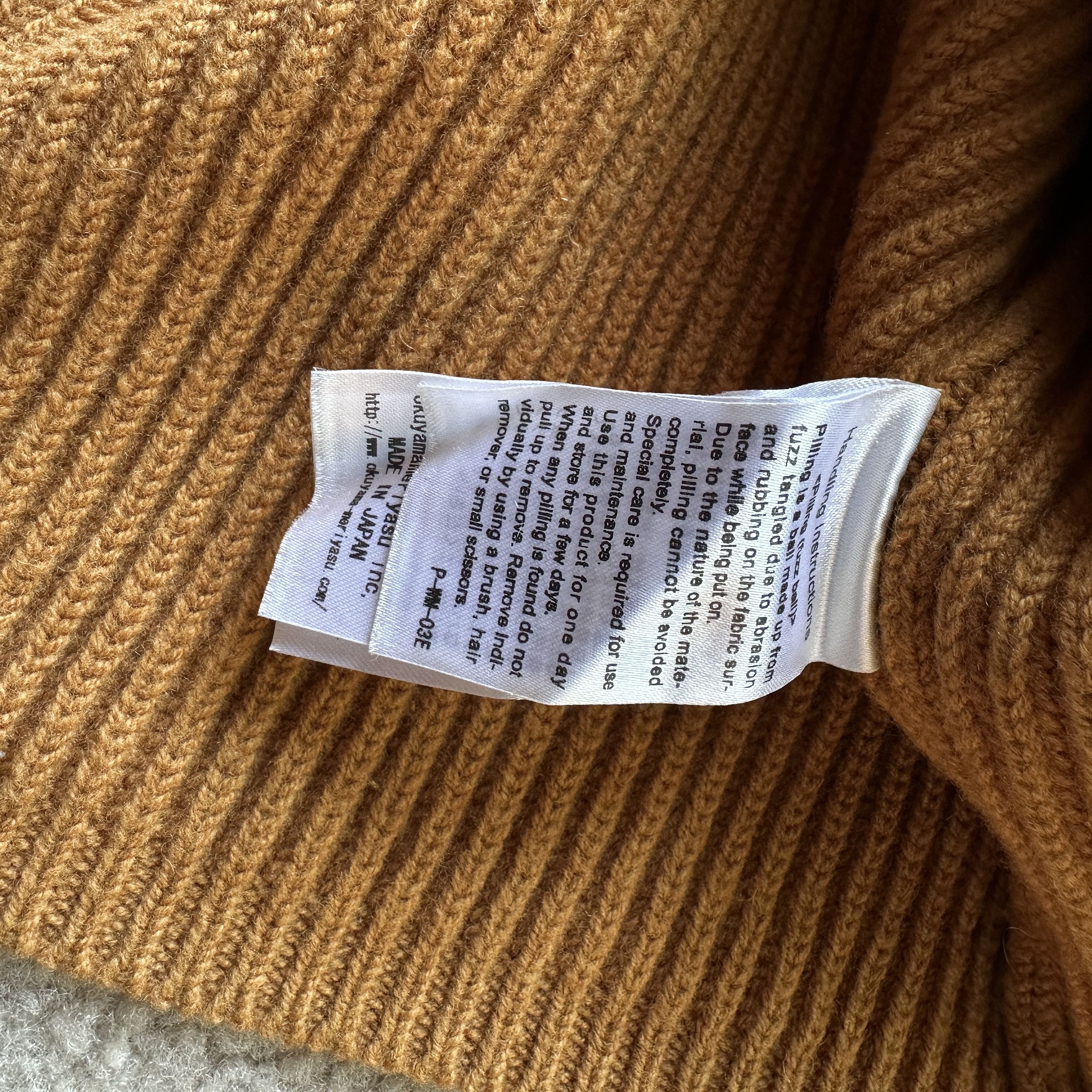 Batoner Batoner Solid Wool Knit Sweater Gold 1/4 Zip Size US M / EU 48-50 / 2 - 10 Thumbnail