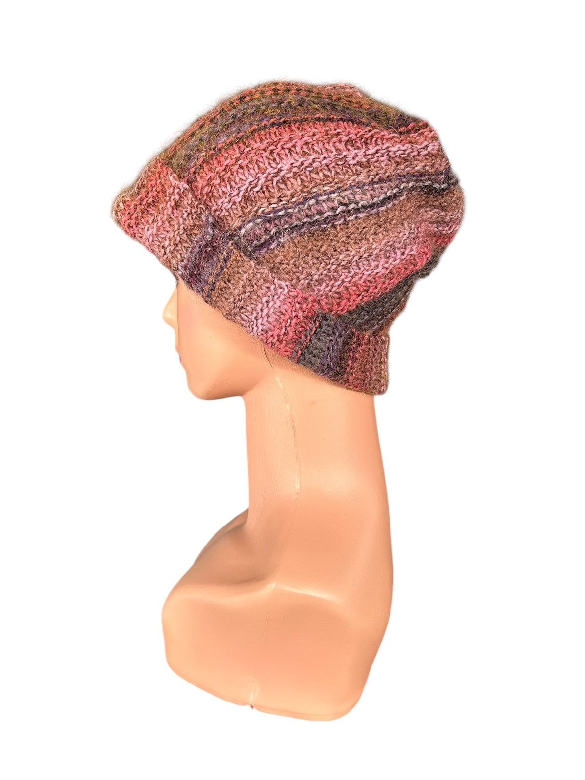 Kapital Crochet Knitted Handmade Hairy Beanie Hats Size ONE SIZE - 2 Thumbnail