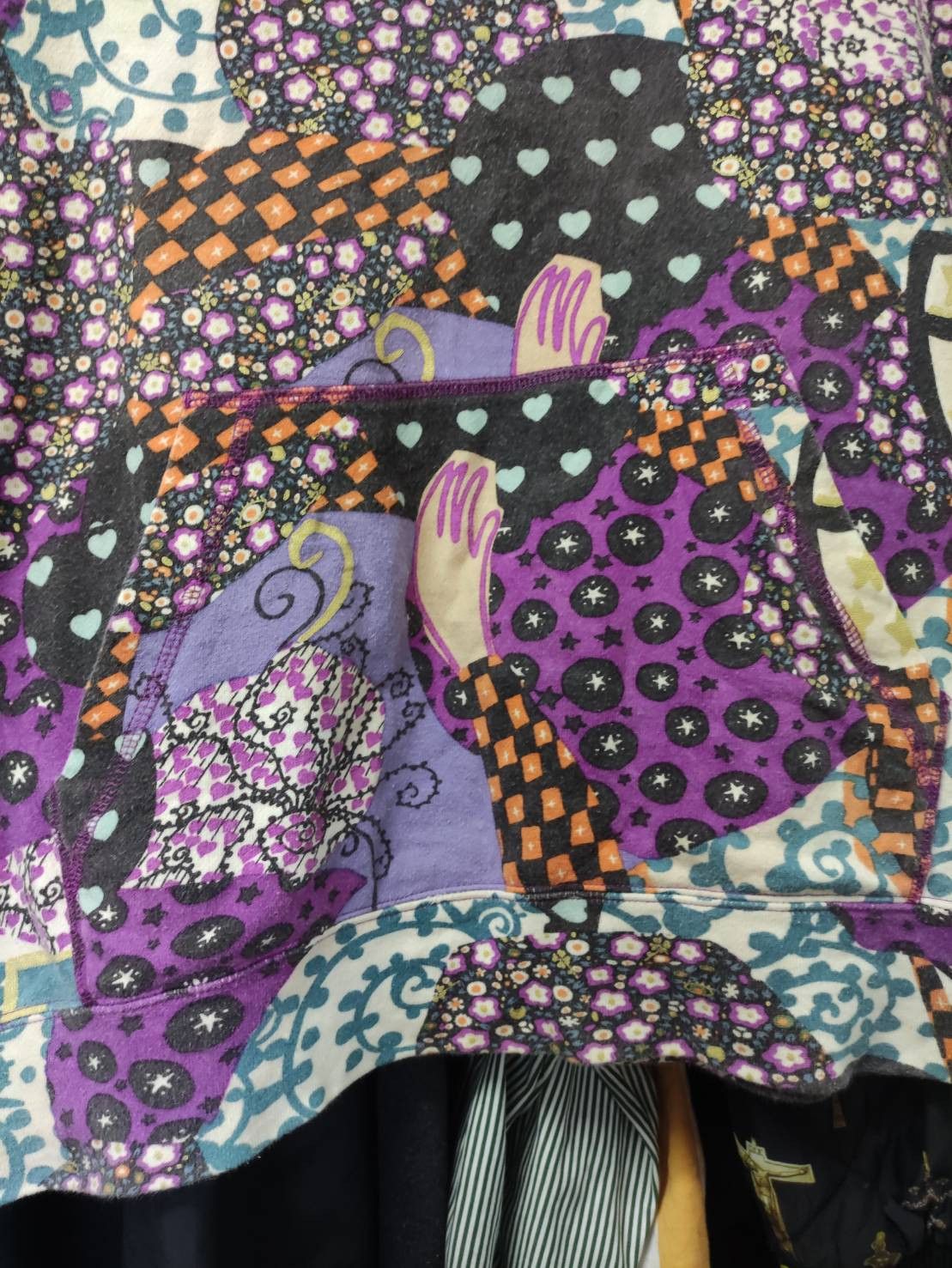 Issey Miyake Vtg 00's Tsumori Chisato Art Work Full Print Hoodie Size US M / EU 48-50 / 2 - 6 Thumbnail
