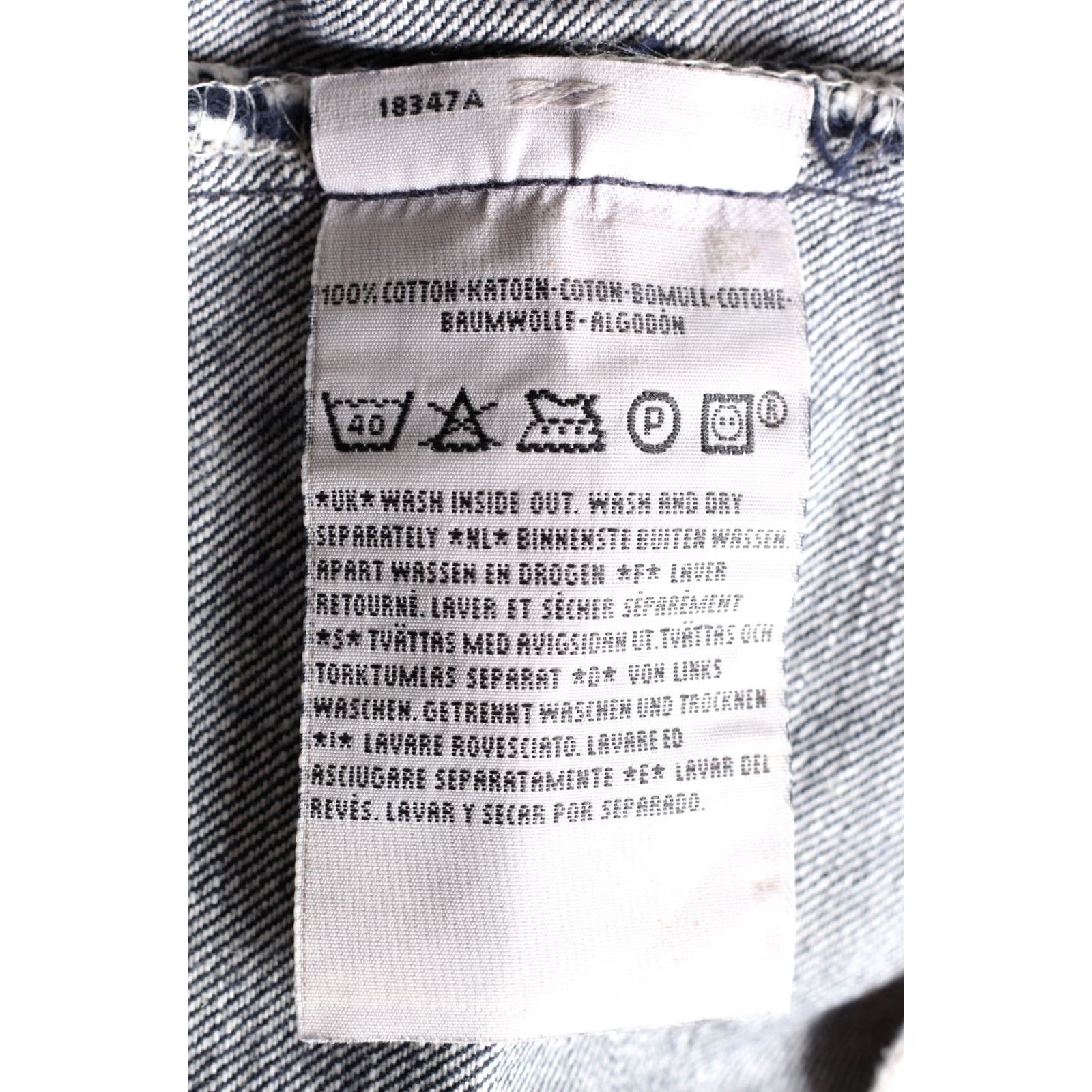 Levi's LEVI’S 501 Vintage Jeans Men W30 L34 Regular Straight Denim Blue 5-Pocket Size US 30 / EU 46 - 7 Thumbnail