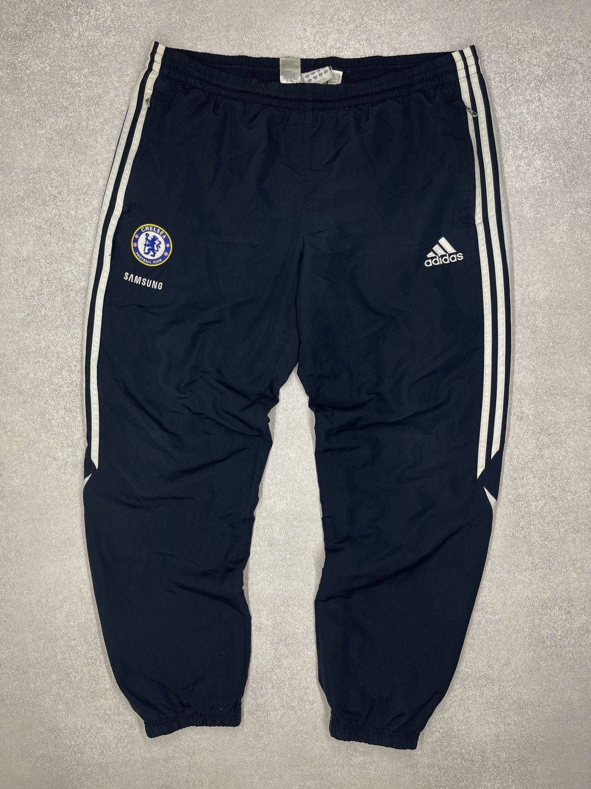 Adidas Vintage Adidas Chelsea Football Sweatpants Samsung Soccer Size US 38 / EU 54 - 2 Thumbnail