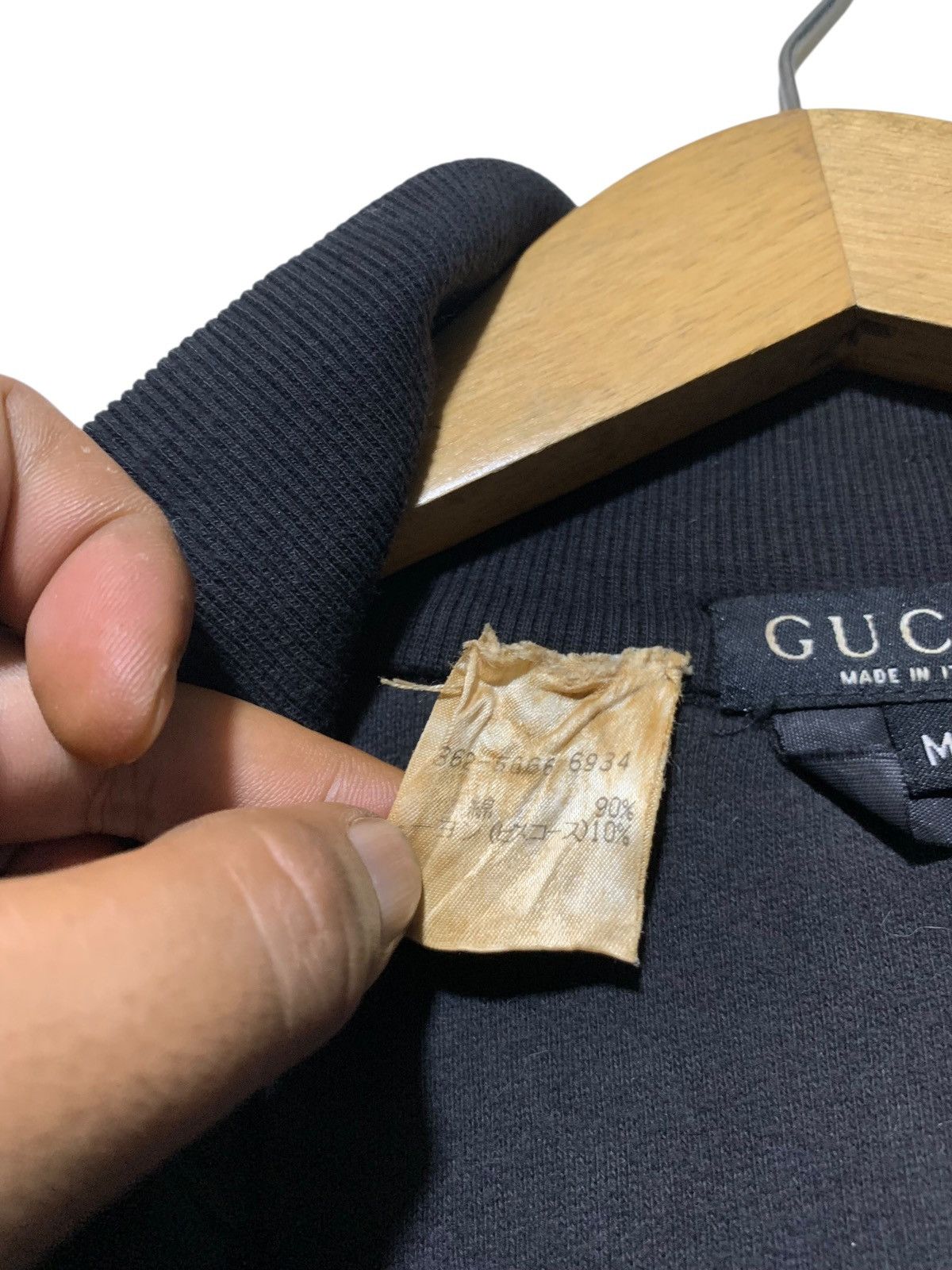 Gucci Rare 1990s Gucci Tom Ford era multi zip faded sweatshirt Size US M / EU 48-50 / 2 - 17 Thumbnail
