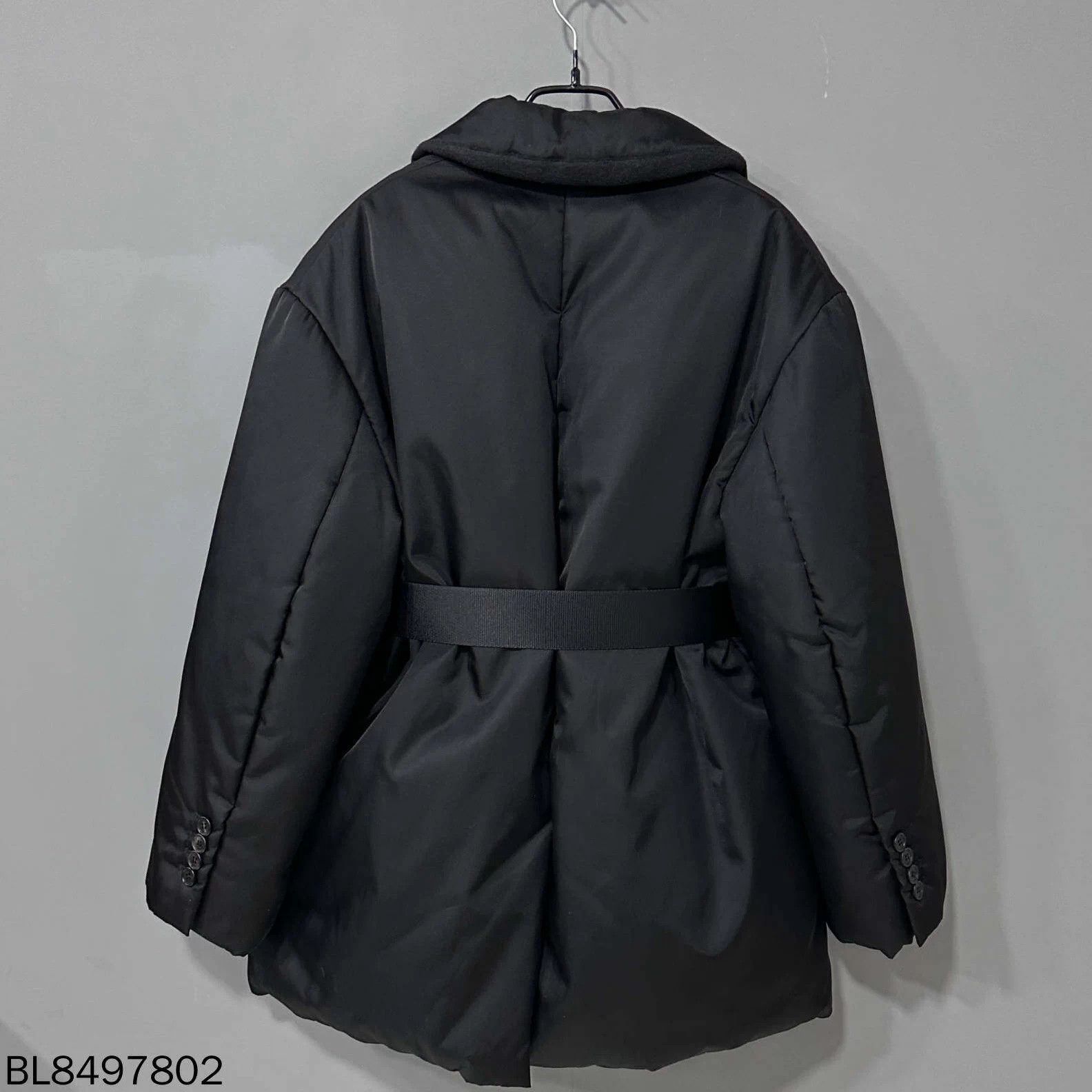 Prada PRADA Nylon Down Jacket w/ Triangle Logo - Size 40 Size M / US 6-8 / IT 42-44 - 3 Thumbnail