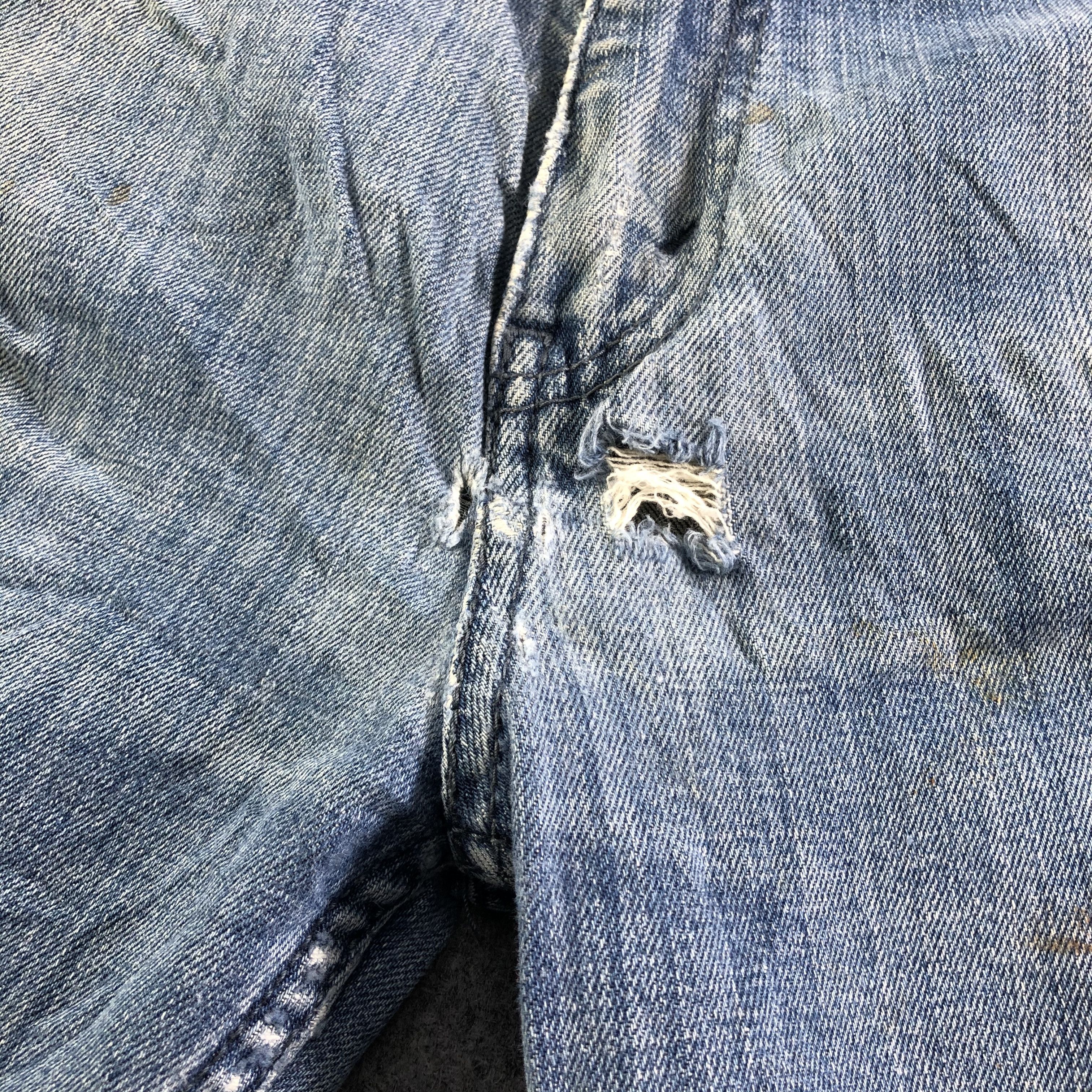 Levi's Vintage Blue Wash Levis 514 Jeans-J4484 Size US 35 - 7 Thumbnail