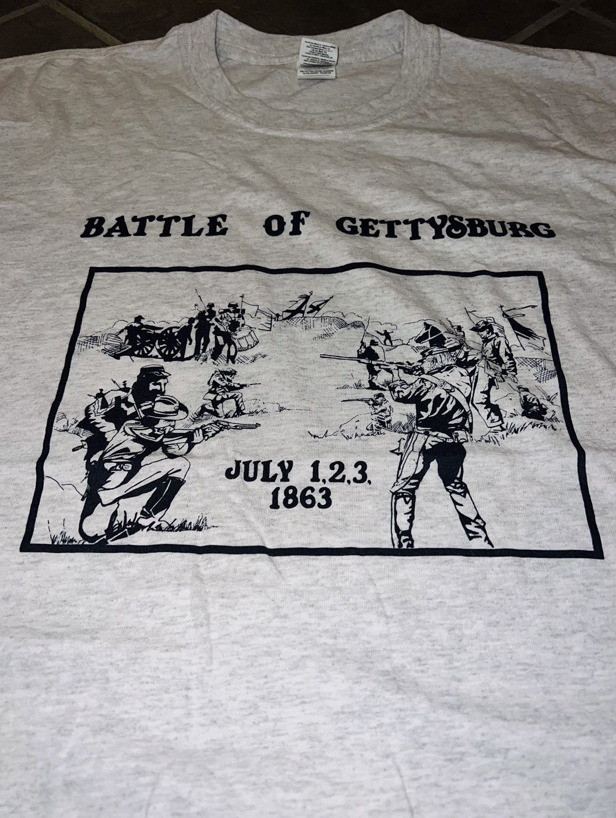 Vintage VINTAGE CIVIL WAR T-SHIRT Size US XXL / EU 58 / 5 - 4 Thumbnail