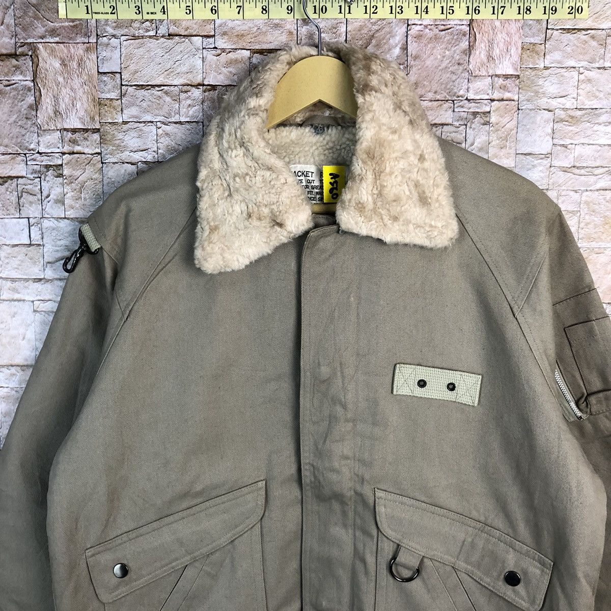 Vintage DL Jacket Pilot vintage Brown Bombers Jacket #A560 Size US M / EU 48-50 / 2 - 5 Thumbnail