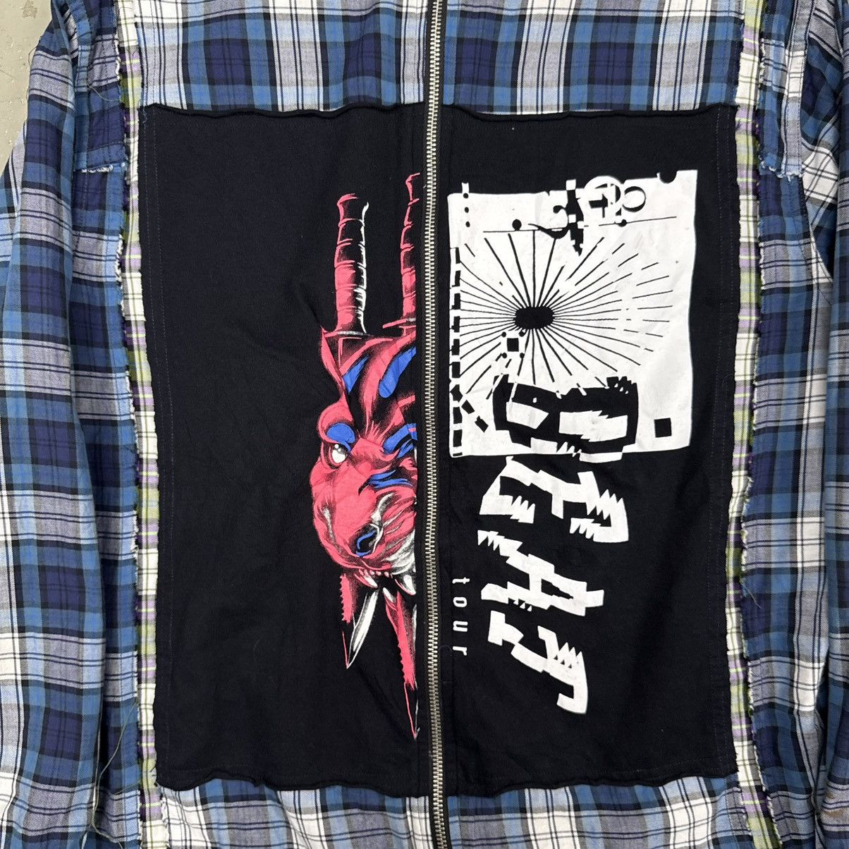 Diesel Diesel Rebuild Patchwork Back Zip Flannel Riot Punk Size US L / EU 52-54 / 3 - 7 Thumbnail