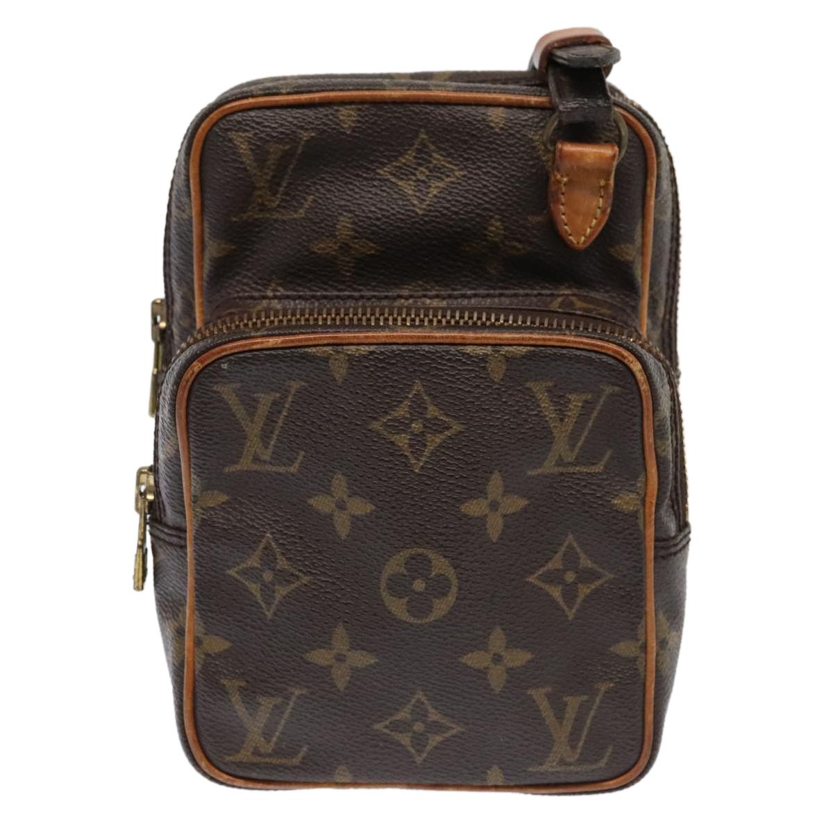 Louis Vuitton Mini Amazone Brown Canvas Shoulder Bag (Pre-Owned) Size ONE SIZE - 1 Thumbnail