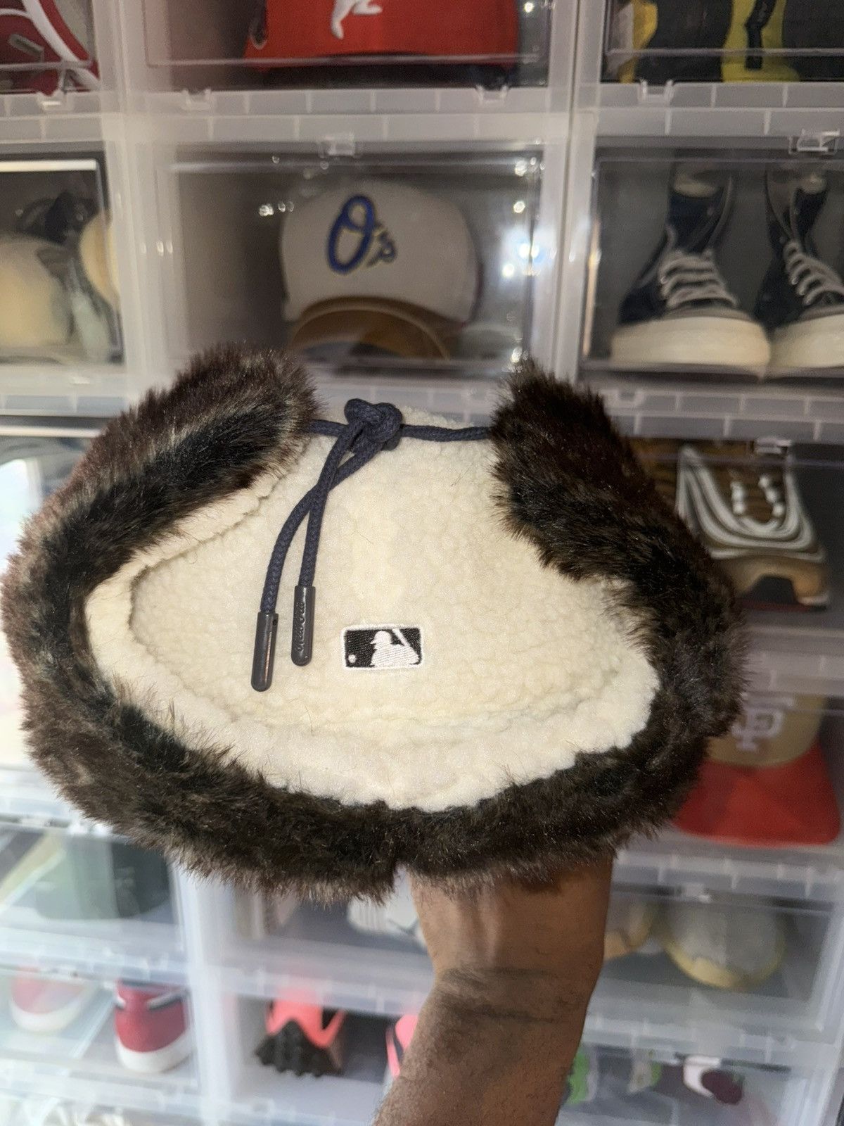 New Era × Vintage Myfitteds: New York Yankees Sherpa Dog Ears Size ONE SIZE - 3 Thumbnail