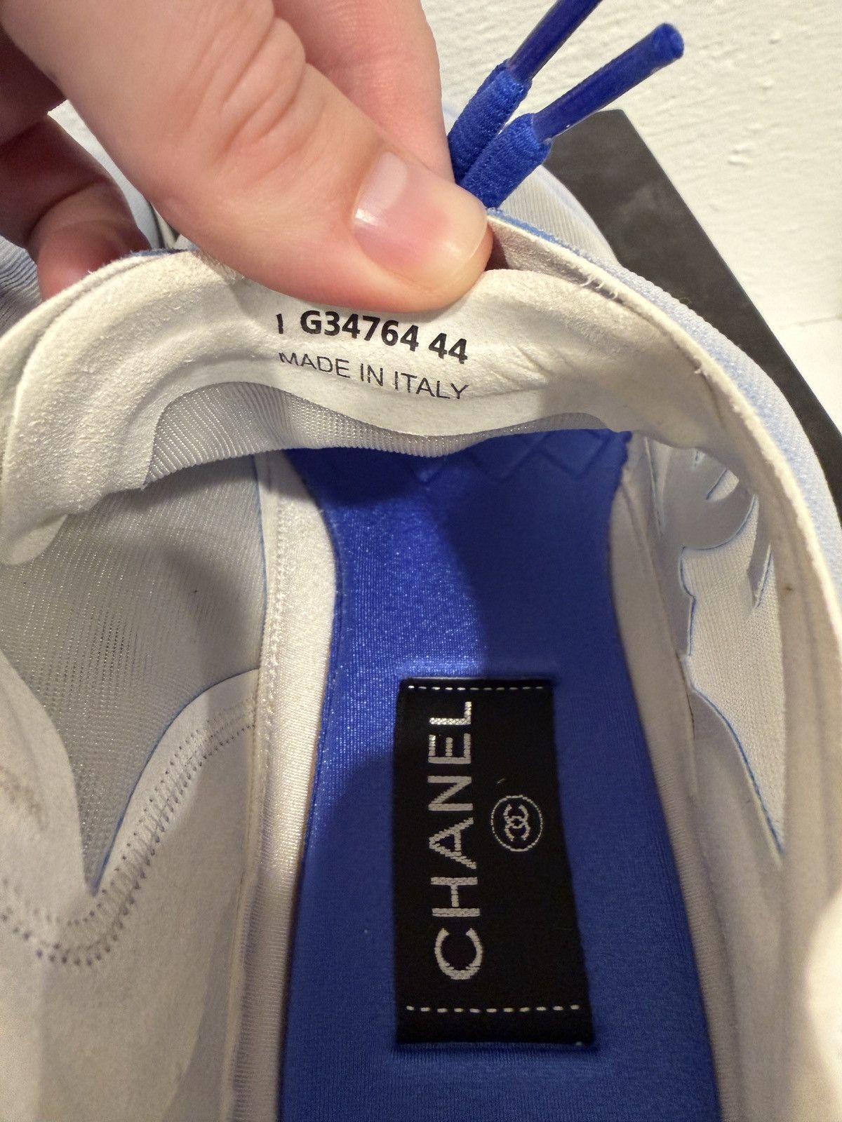 Chanel Worn once incredibly rare mesh ice size 11 Chanel trainer Size US 11 / EU 44 - 4 Thumbnail