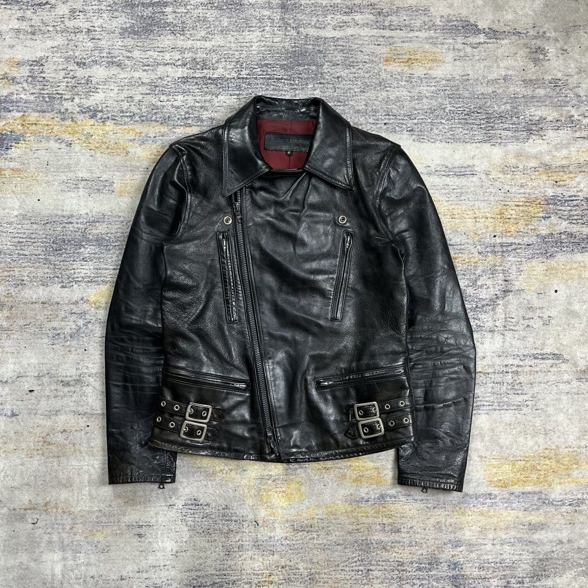 Isamu Katayama Backlash Backlash x Rolls embroidery cross double riders leather Size US S / EU 44-46 / 1 - 6 Thumbnail
