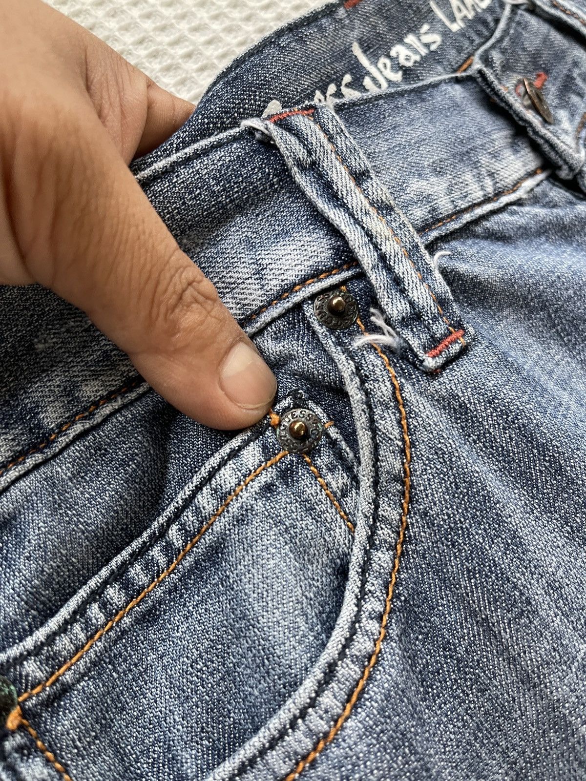 Guess Rare🔥Vintage GUESS Flared Bootcut Jeans Size US 36 / EU 52 - 11 Thumbnail