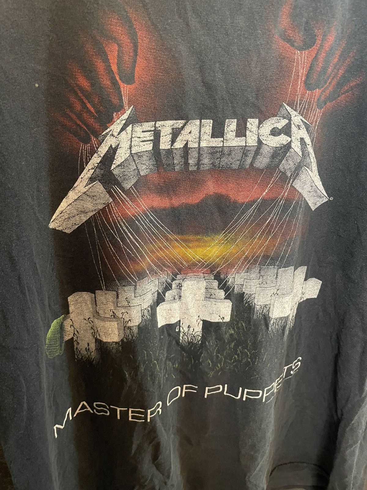 Band Tees × Metallica × Vintage 00s Vintage Metallica 2007 Master Of Puppets T-Shirt Size US M / EU 48-50 / 2 - 3 Thumbnail