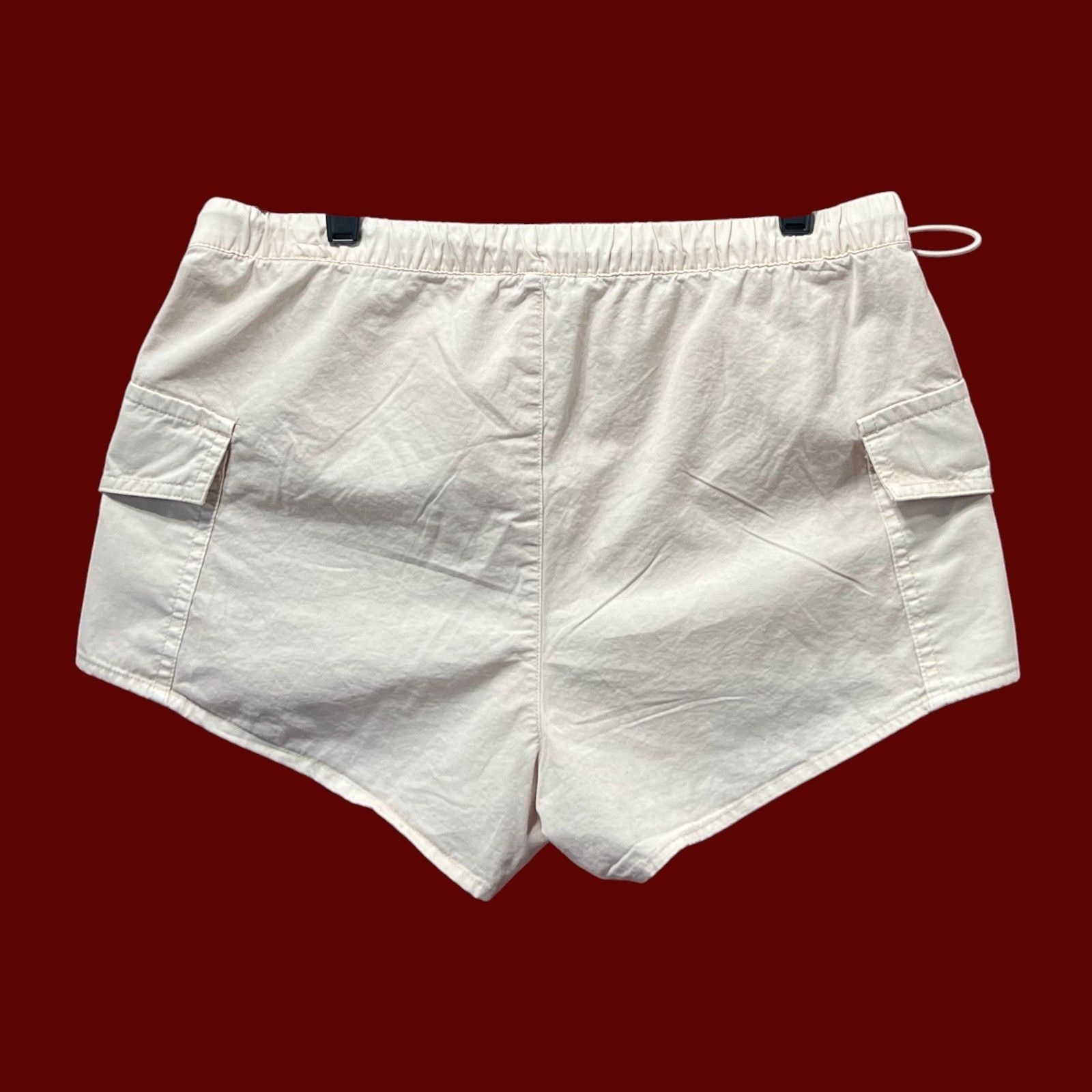 Arizona Jean Co. Arizona - Women's Low Rise Pull-On Short Juniors - Beige - S Size 30" / US 8 / IT 44 - 2 Thumbnail