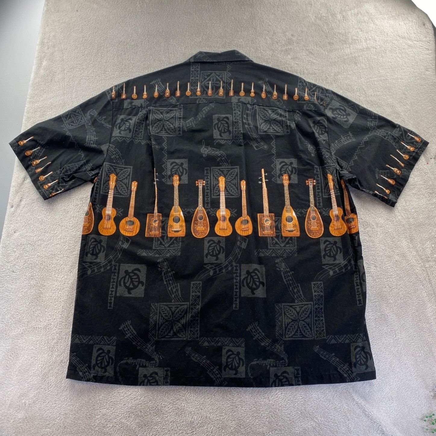 Pacific Legend Vintage Pacific Legend Mens Ukelele Hawaiian Shirt XXL Size US XXL / EU 58 / 5 - 11 Thumbnail