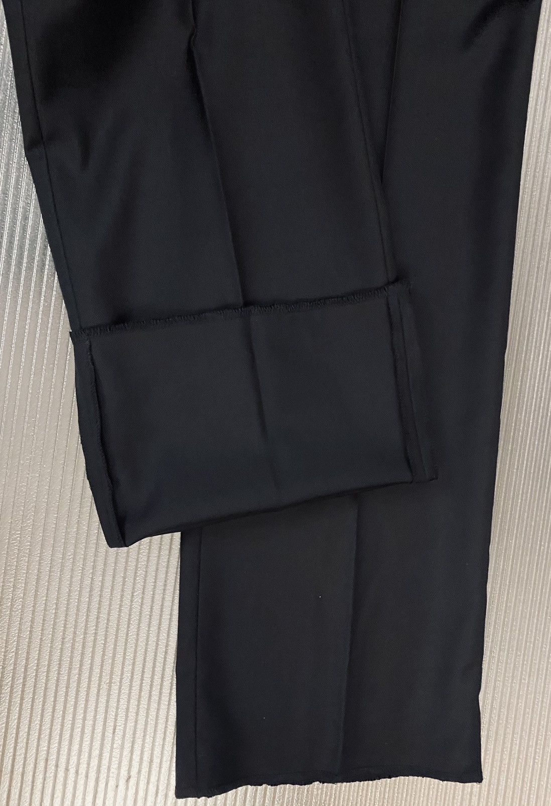 Bottega Veneta Bottega Veneta 🇮🇹 Nero wool dual pleat dress slacks 34 NEW Size US 34 / EU 50 - 10 Thumbnail