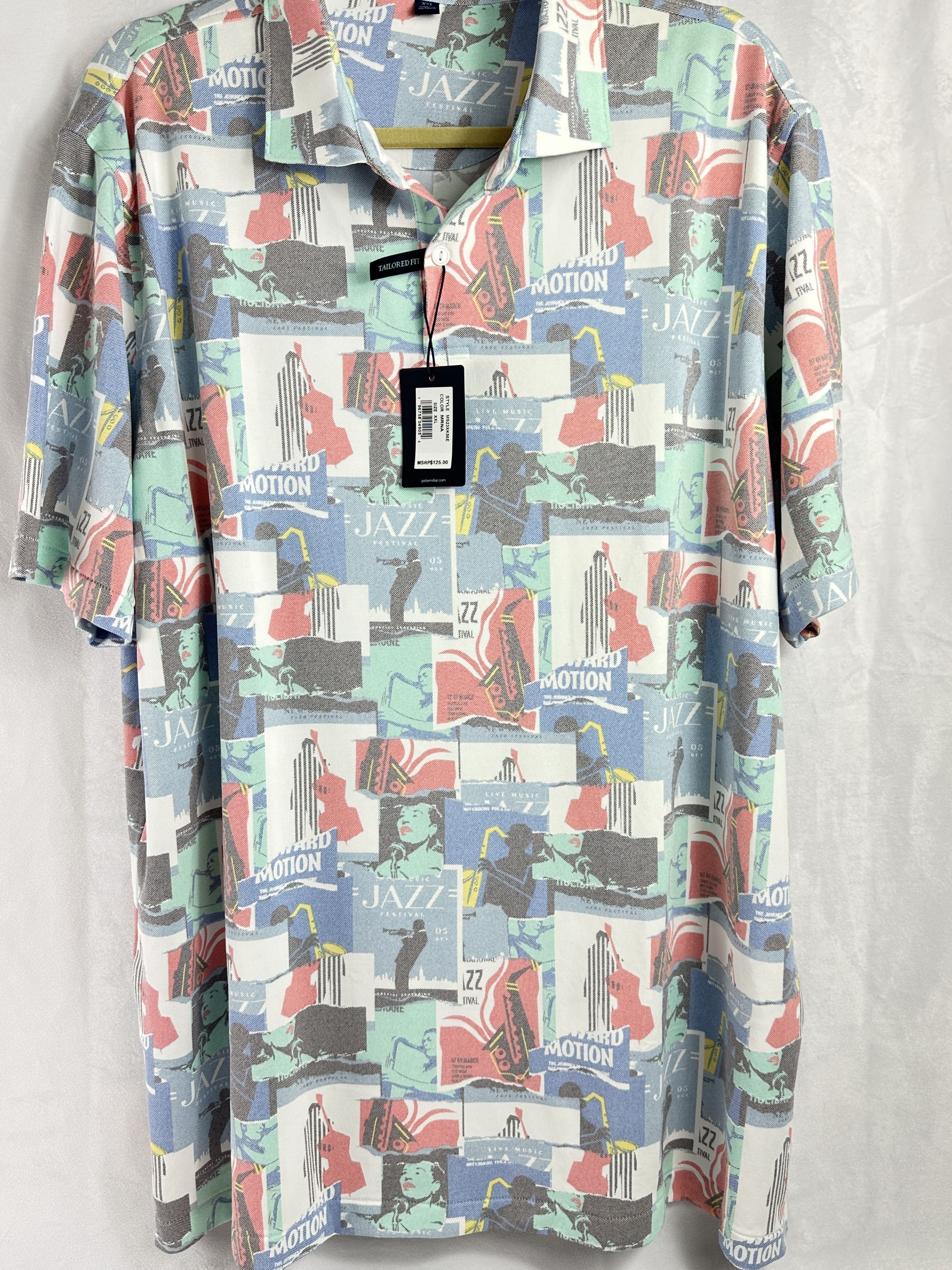 Peter Millar Peter Millar NWT Golf Polo XXL Size US XXL / EU 58 / 5 - 2 Thumbnail
