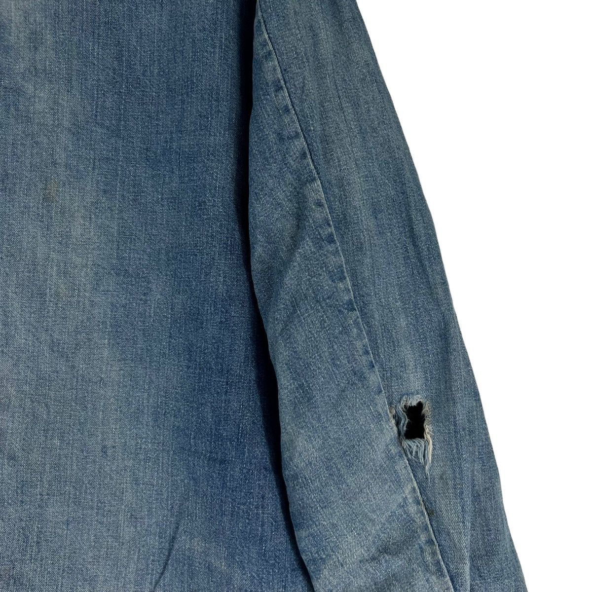 Vintage 🔥VINTAGE CHORE DENIM JACKET BLANKET LINING TOYO ENTERPRISE Size US M / EU 48-50 / 2 - 9 Thumbnail