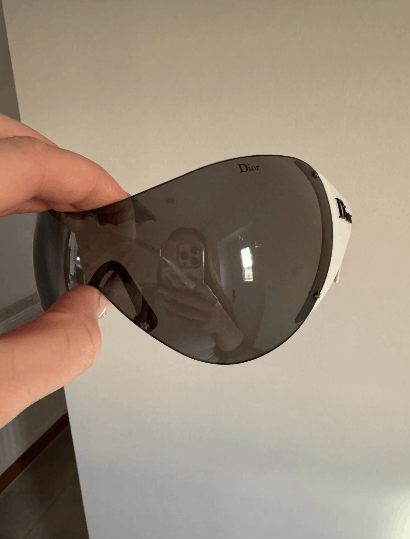 Dior ⚡️ Christian Dior Sunglasses Ski 1 Shield Mask Sport Vintage Size ONE SIZE - 5 Thumbnail