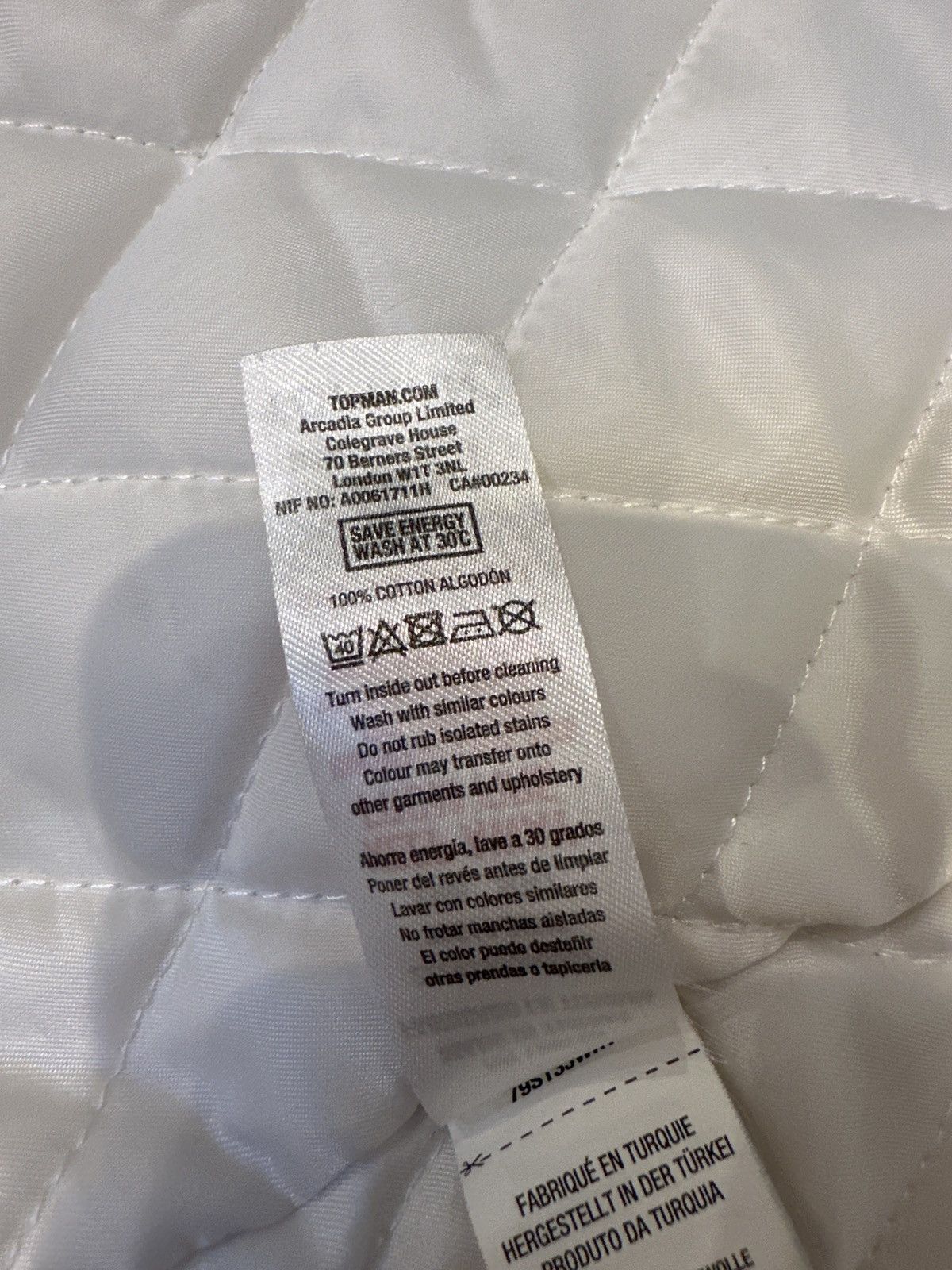 Other Paintbrush Grid Cotton Jacket W Quilted Lining Size US S / EU 44-46 / 1 - 9 Thumbnail
