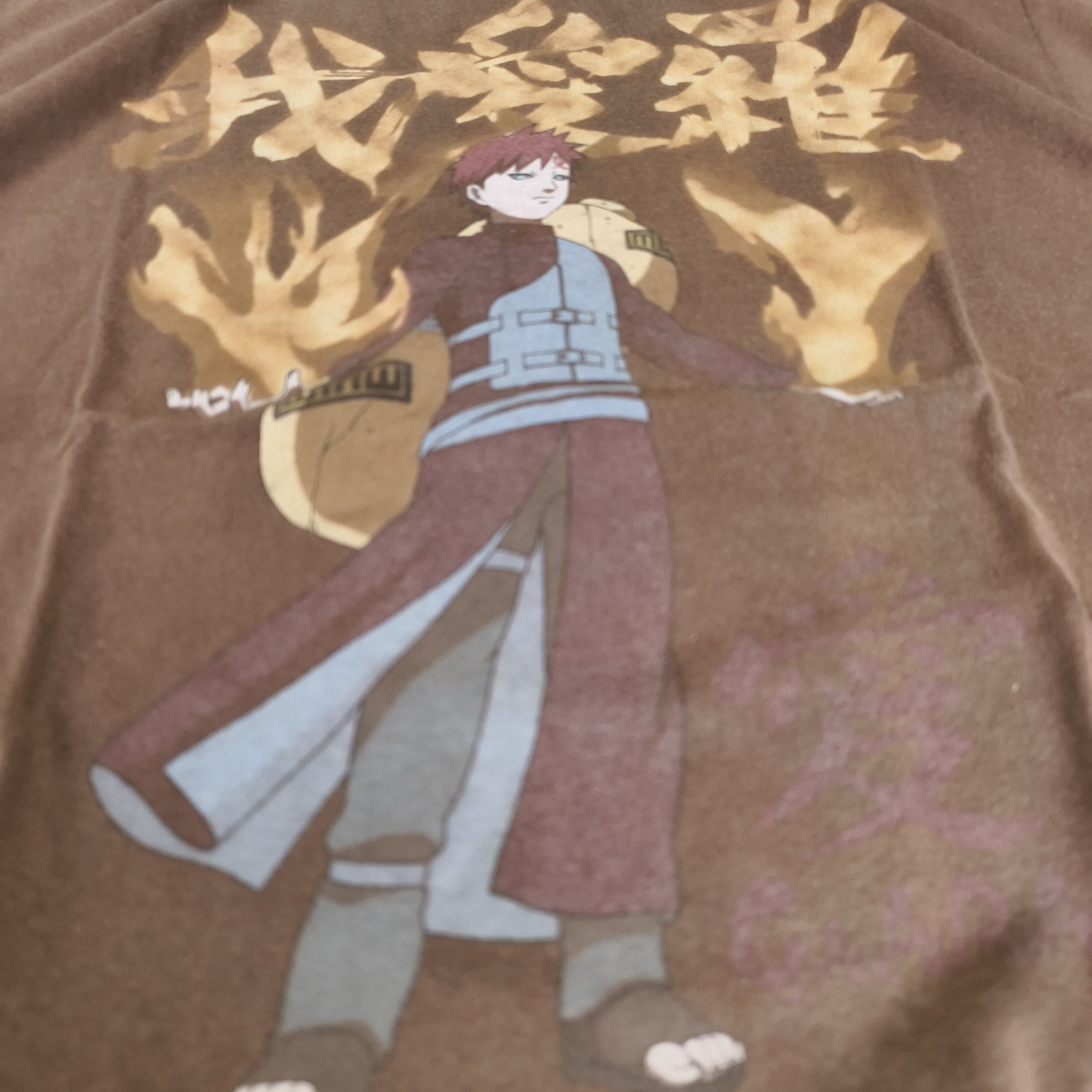 Vintage Vtg Anime Gaara naruto faded Size US M / EU 48-50 / 2 - 2 Thumbnail