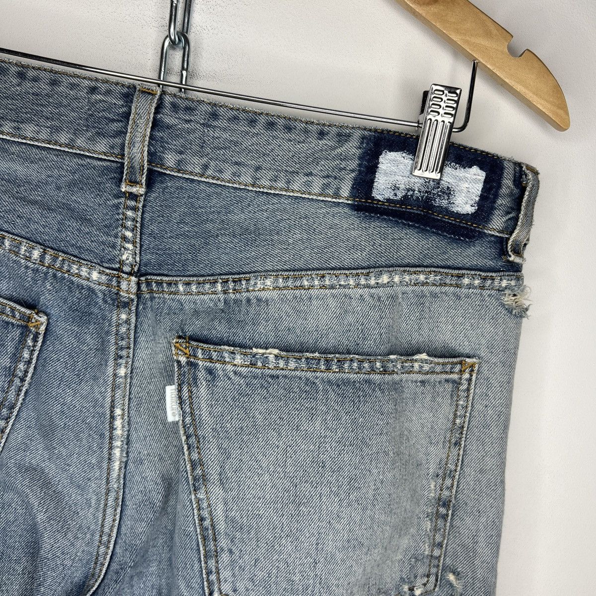 Designer × Haikure Haikure Denim Jeans Trousers Distressed Straight Size US 33 - 9 Thumbnail