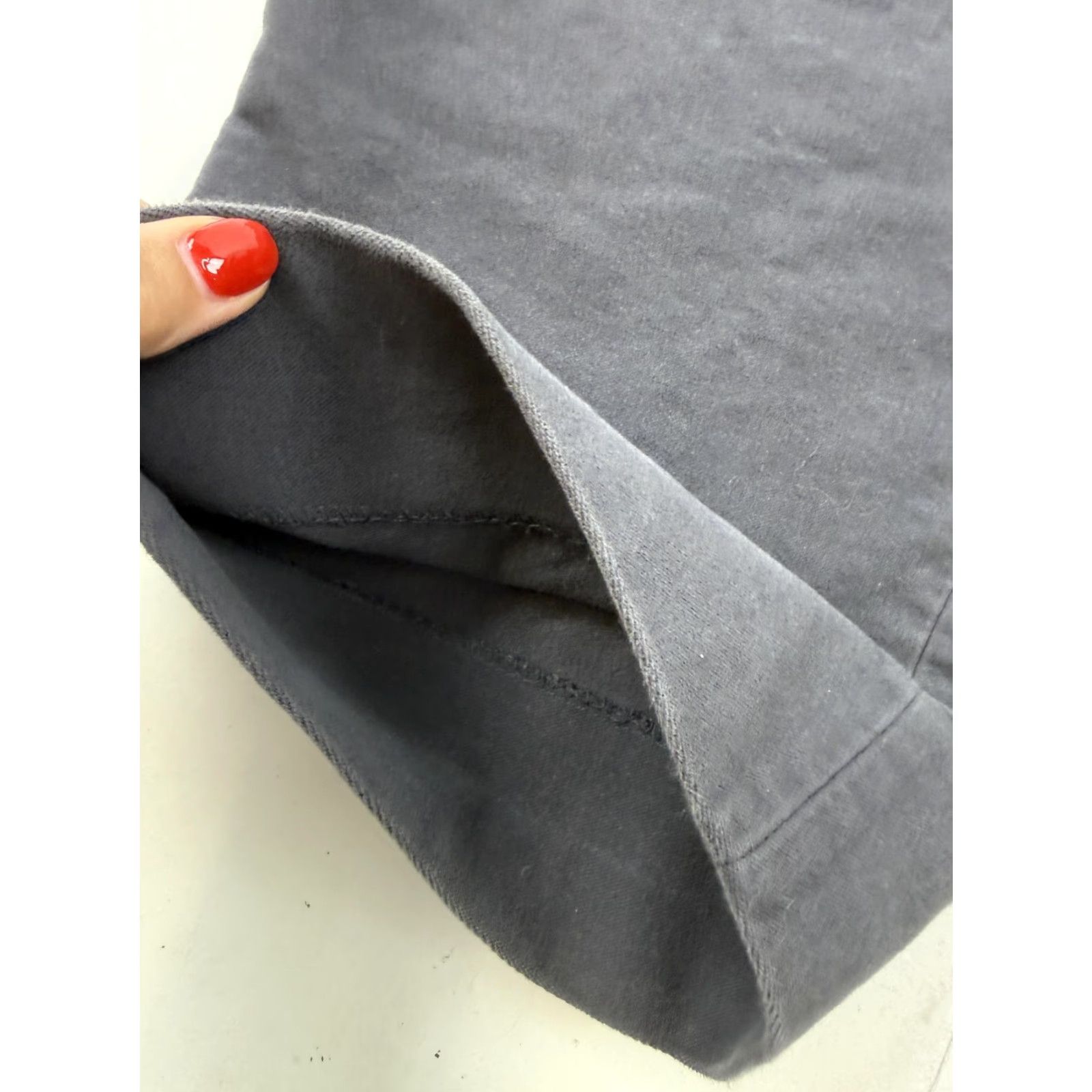 Vintage VINTAGE J. Peterman Pants Mens 36x25 Gray Lined Chino Straight Leg Casual Cotton Pants Mens 36 Gray Chino Straight Leg Lined Size US 36 / EU 52 - 5 Thumbnail
