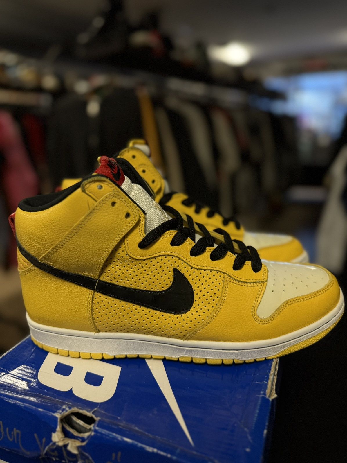 Nike Size 11 - Nike SB Dunk High Premium Wet Floor OG BOX 2009 Size US 11 / EU 44 - 9 Thumbnail