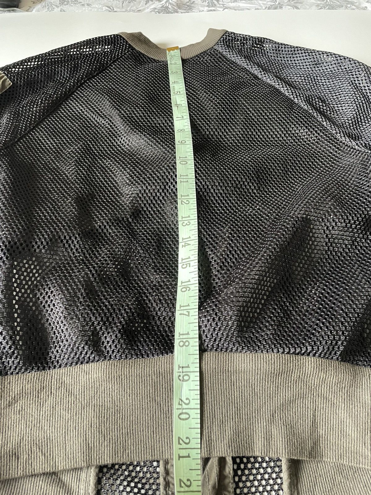 Silent By Damir Doma Silent by Damir Doma FW13 Fishnet Bomber Jacket Size US XS / EU 42 / 0 - 24 Thumbnail