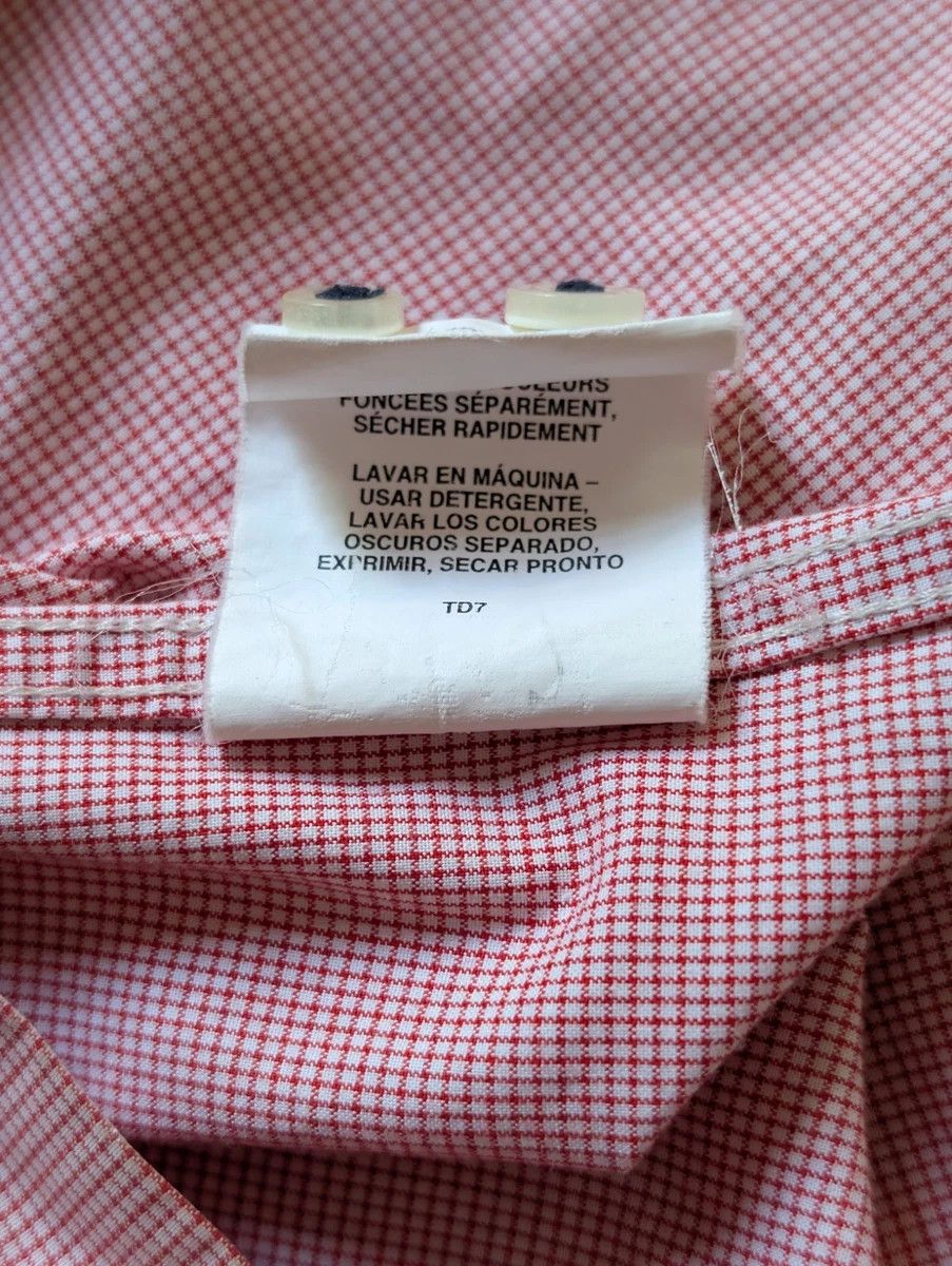 Tommy Hilfiger Tommy Hilfiger micro check shirt size 15 (32-33) Size US L / EU 52-54 / 3 - 16 Thumbnail