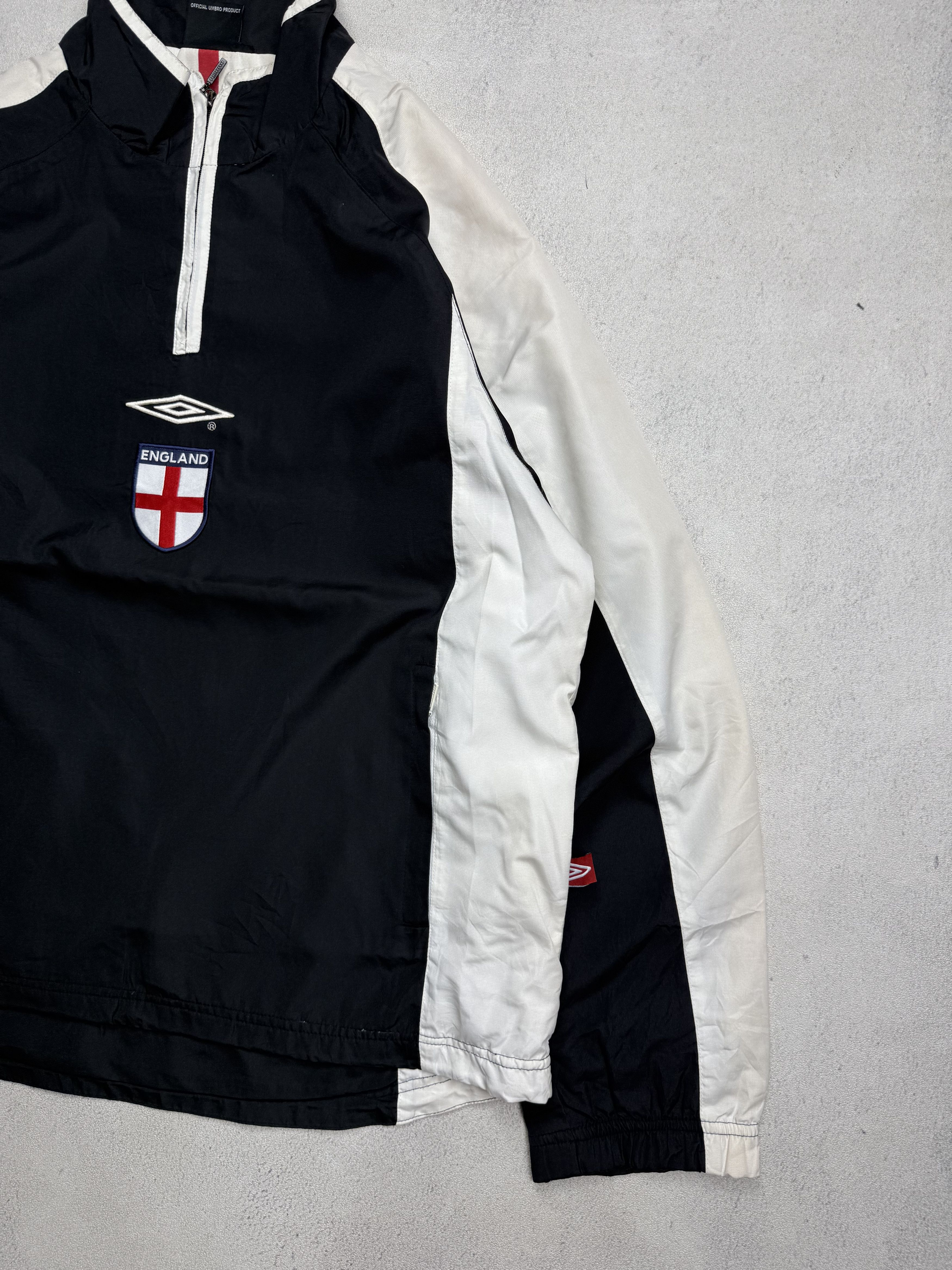 Umbro Vintage Umbro England Windbreaker Jacket Size US XL / EU 56 / 4 - 4 Thumbnail
